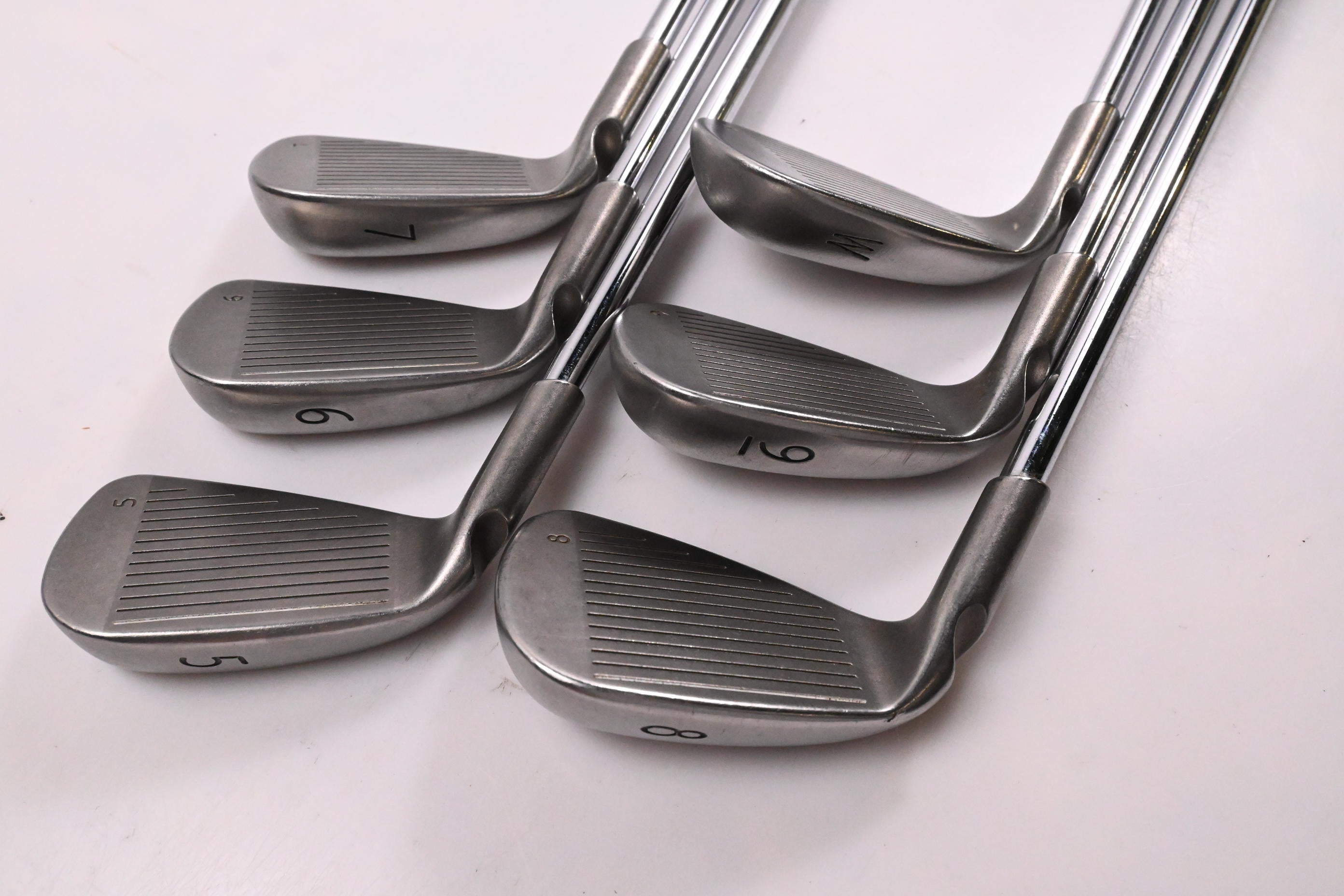 Ping i10 Irons / 5-PW / Purple Dot / Stiff Flex Ping AWT Shafts