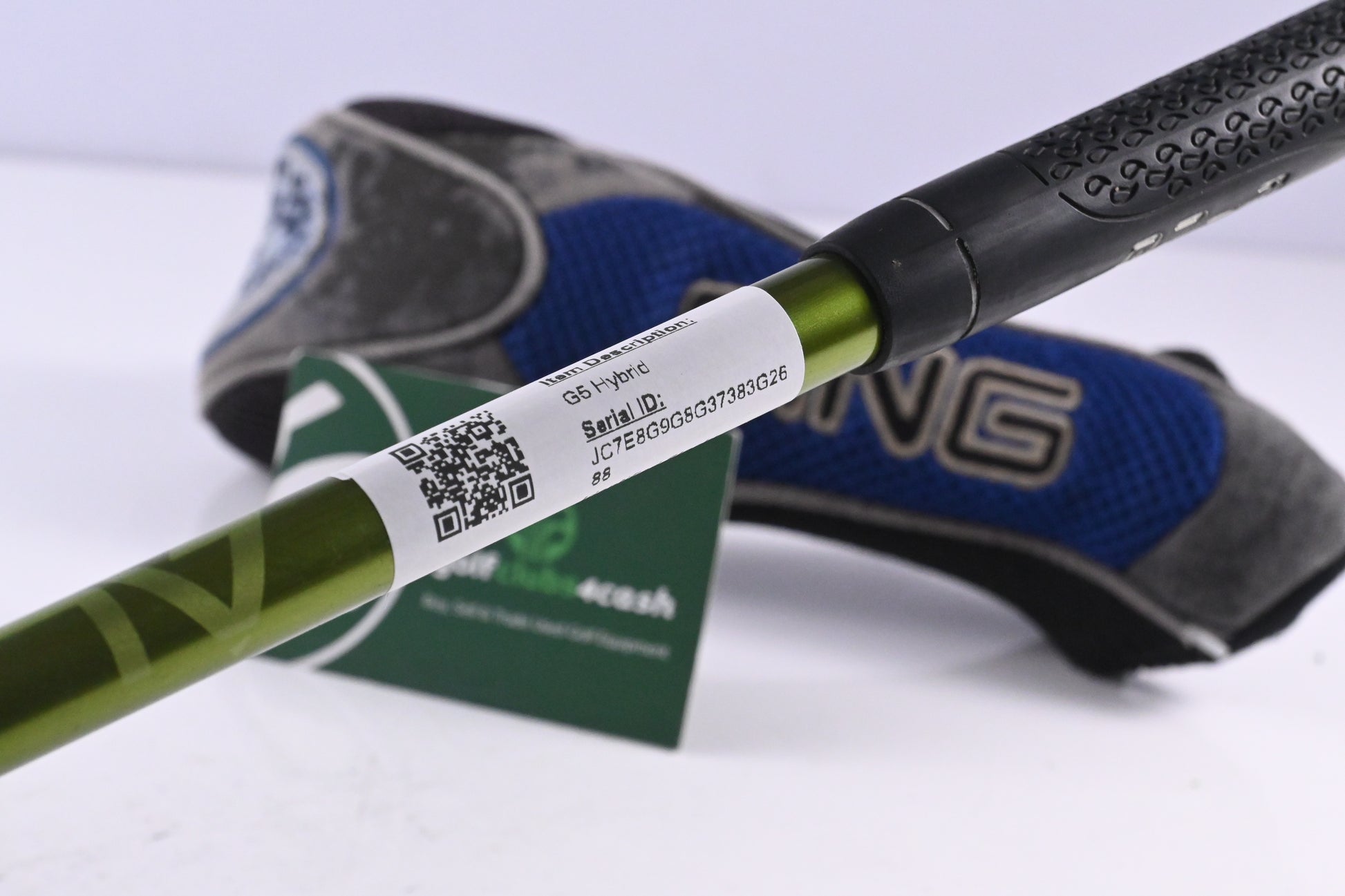 Ping G5 #3 Hybrid / 19 Degree / Stiff Flex Aldila NV Green 85 Shaft