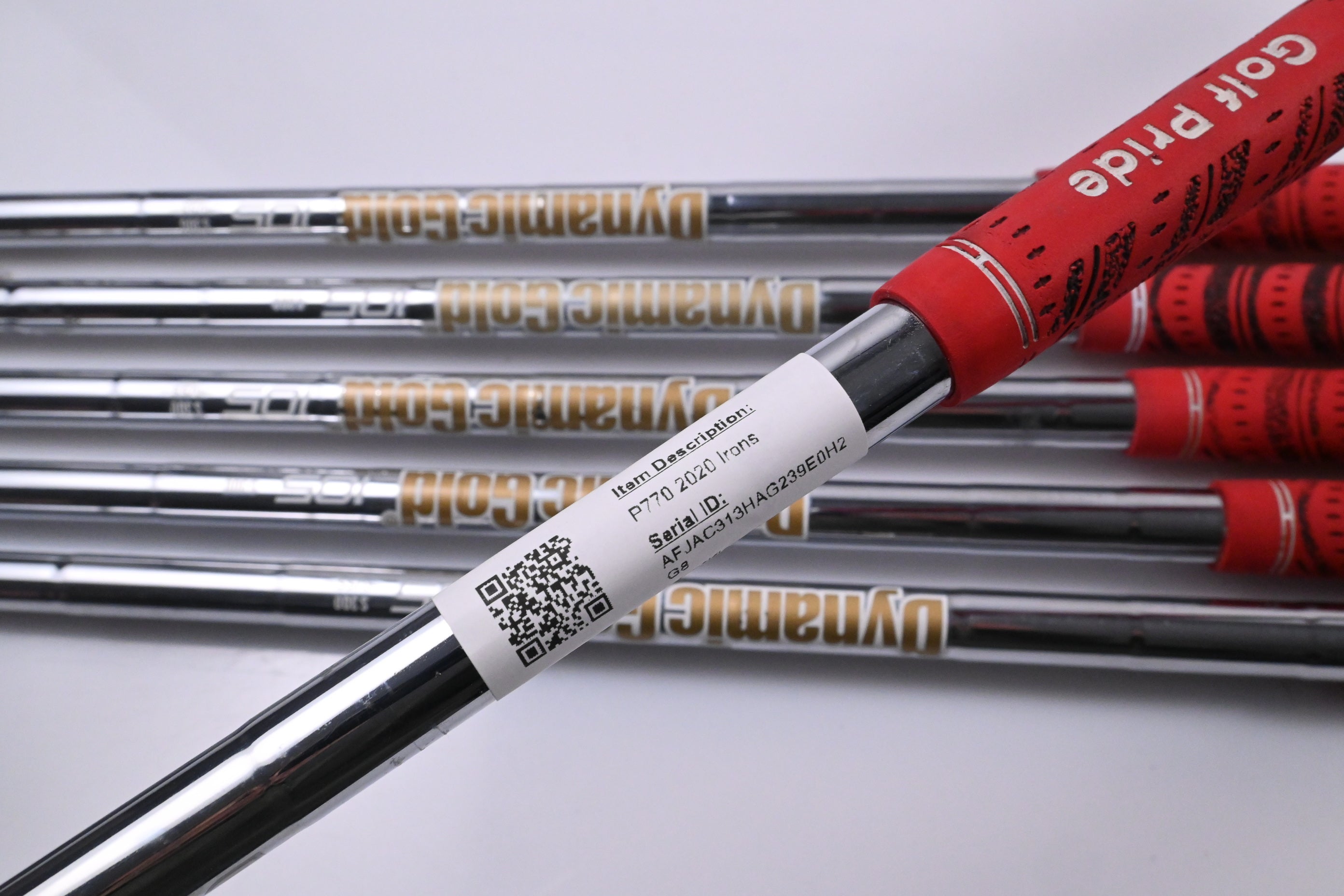 Taylormade P770 2020 Irons / 5-PW / Stiff Flex Dynamic Gold S300 Shafts
