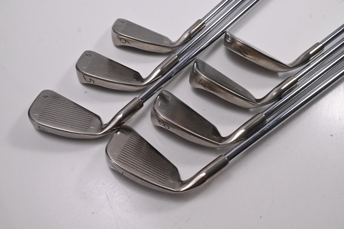 Ping ISI Nickel Irons / 4-PW / Orange Dot / Stiff Flex Ping AWT 2.0 Shafts
