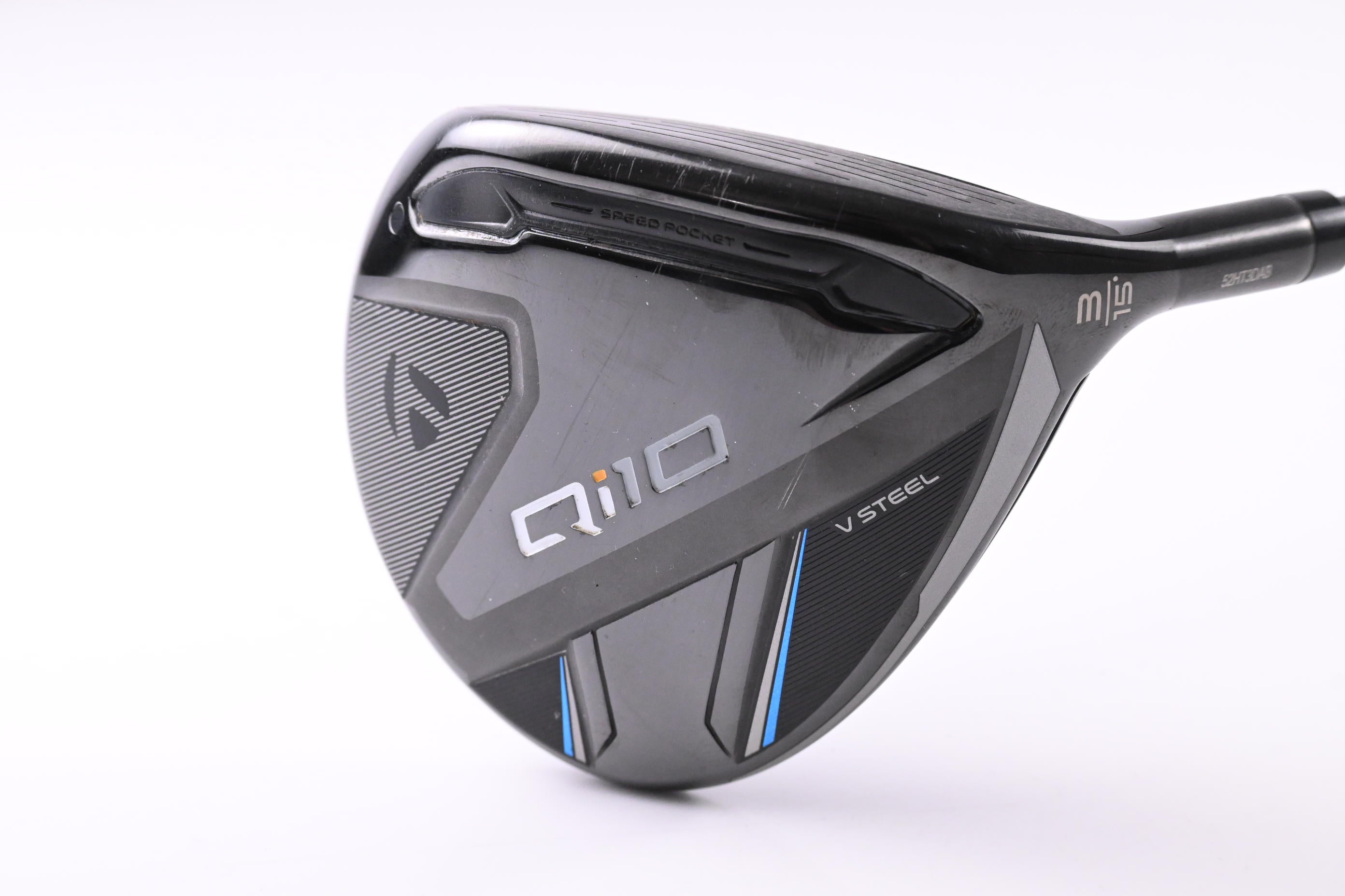 Taylormade Qi10 #3 Wood / 15 Degree / Regular Flex Ventus TR Blue 6 Shaft