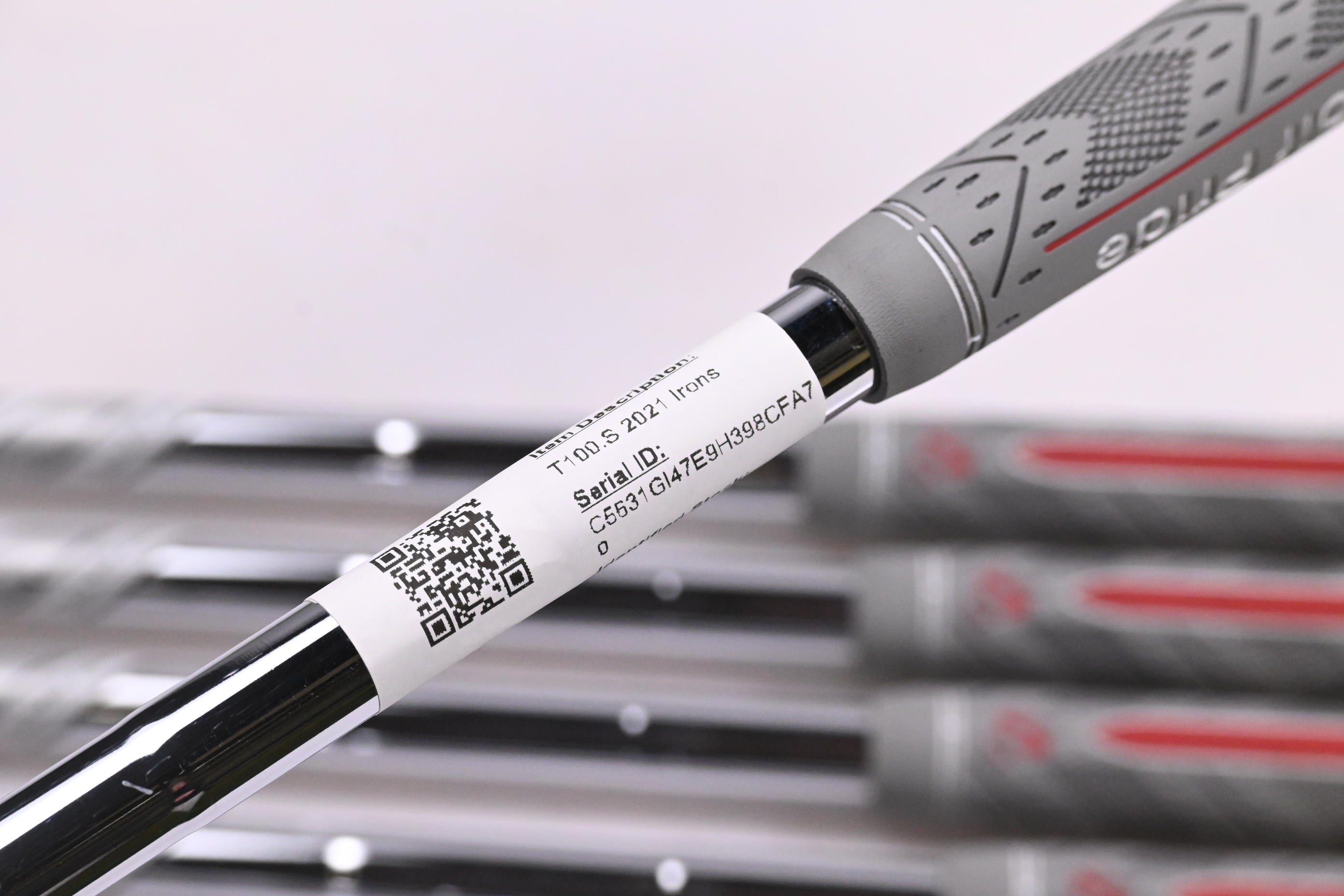 Titleist T100.S 2021 Irons / 6-PW+48° / Regular Flex AMT Tour White R300 Shafts