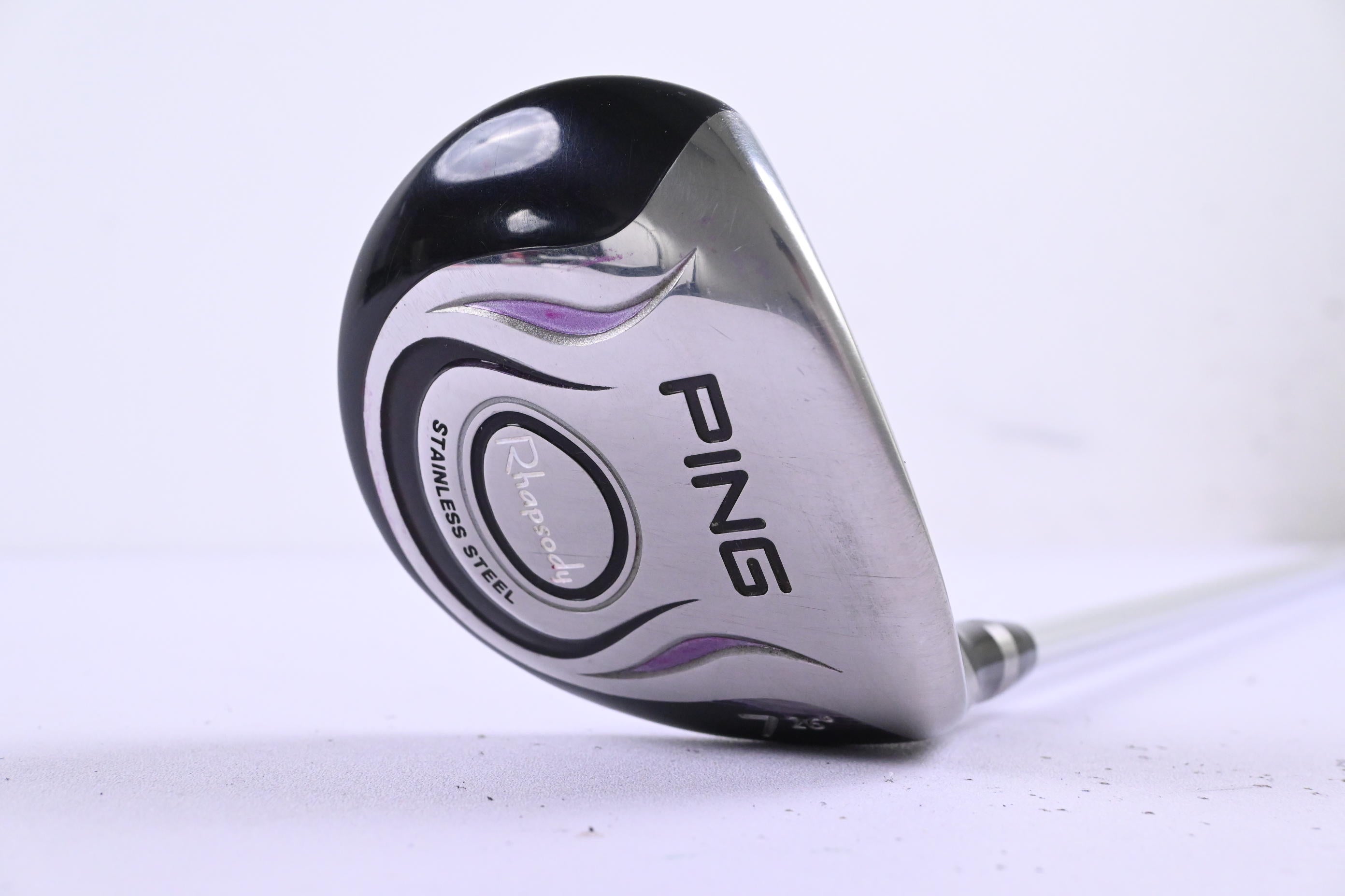 Ladies Ping Rhapsody #7 Wood / 26 Degree / Ladies Flex Ping ULT 129 Shaft