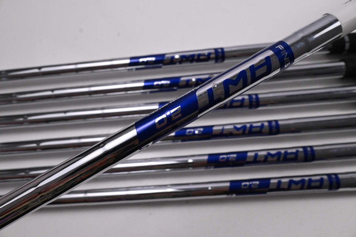 Ping ISI Nickel Irons / 4-PW / Orange Dot / Stiff Flex Ping AWT 2.0 Shafts