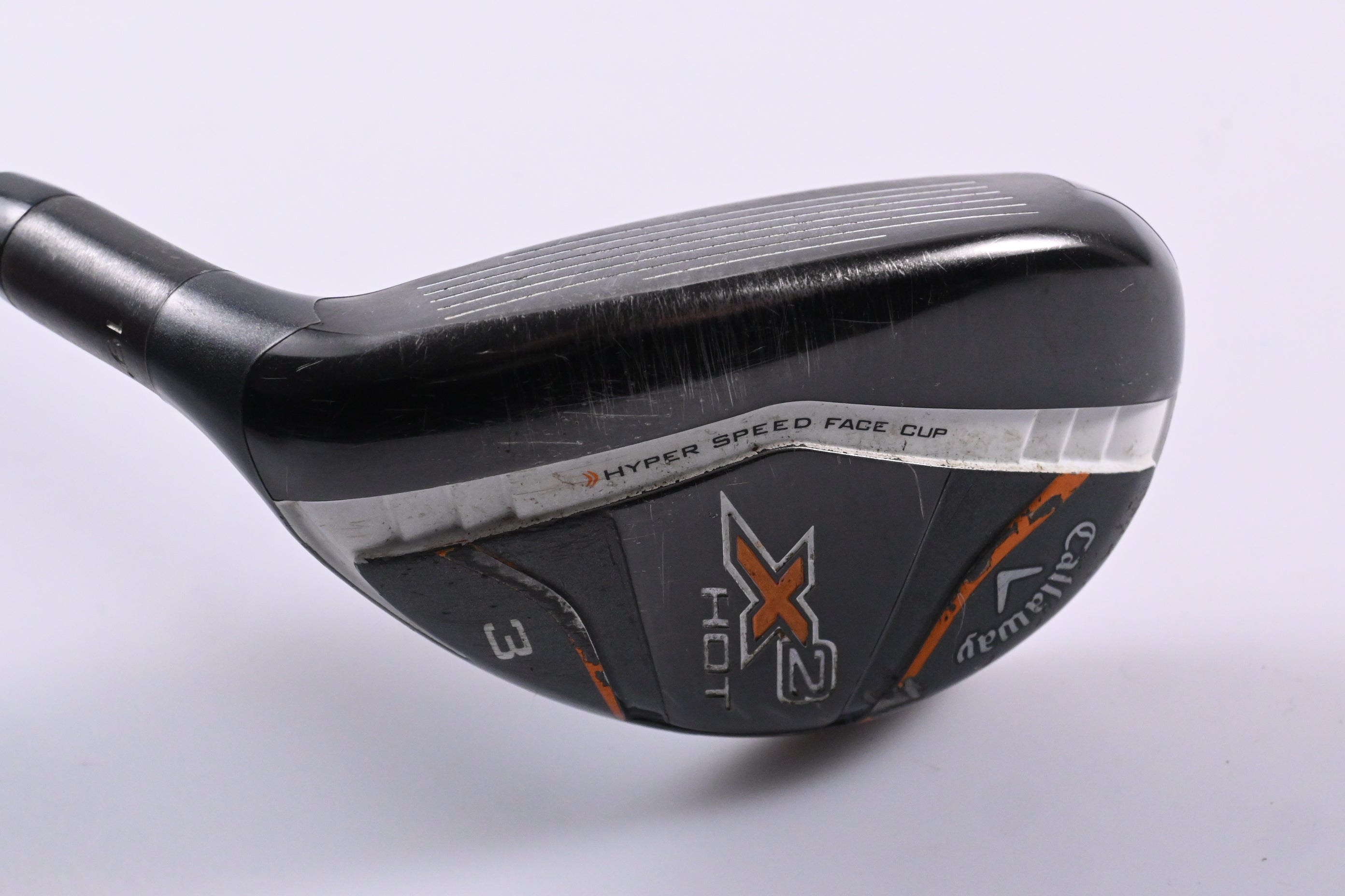 Left Hand Callaway X2 Hot #3 Hybrid / 19 Degree / Regular Flex X2 Hot 60 Shaft