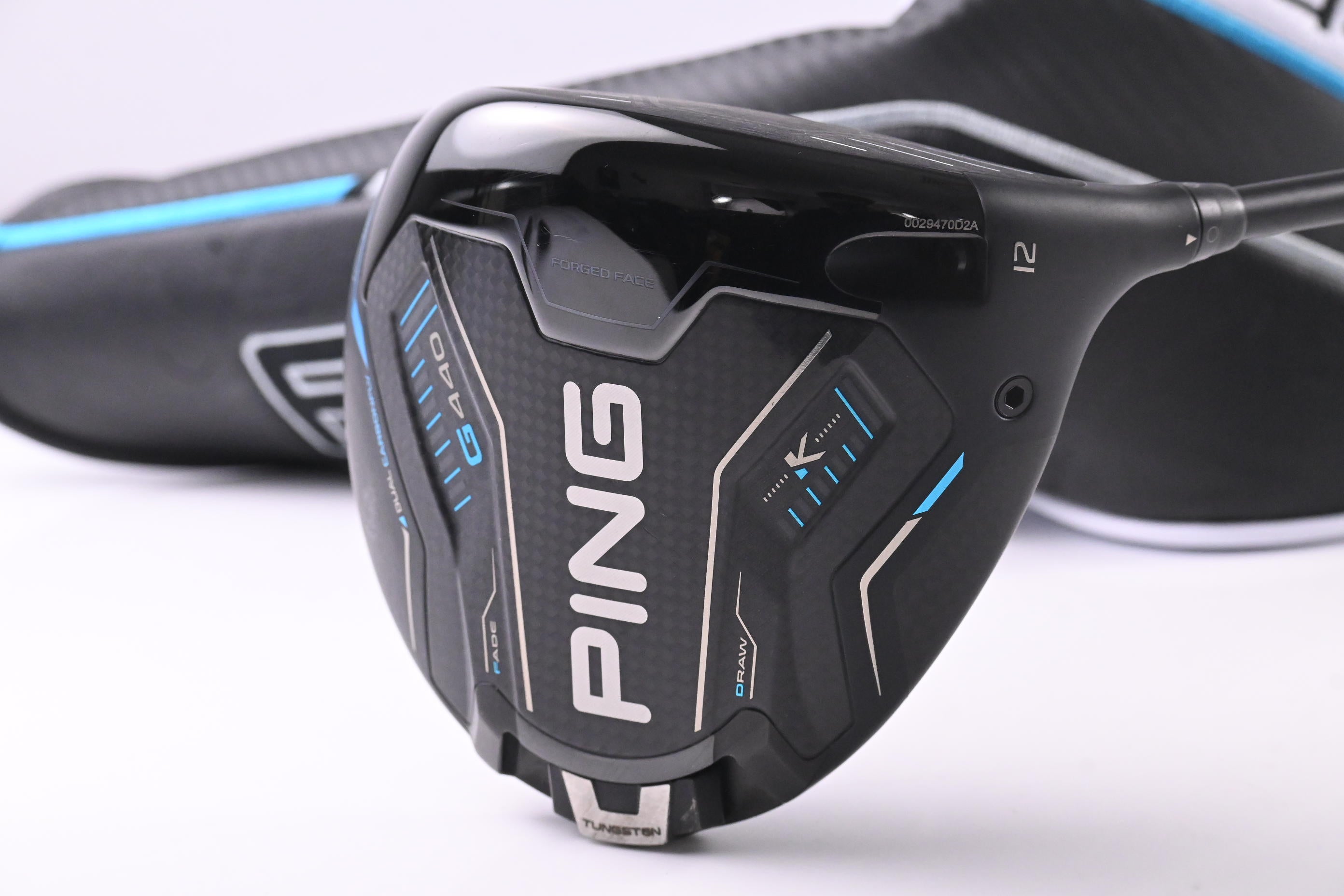 Ping G440 K Driver / 12 Degree / Senior Flex Ping Alta CB Blue 50 Shaft