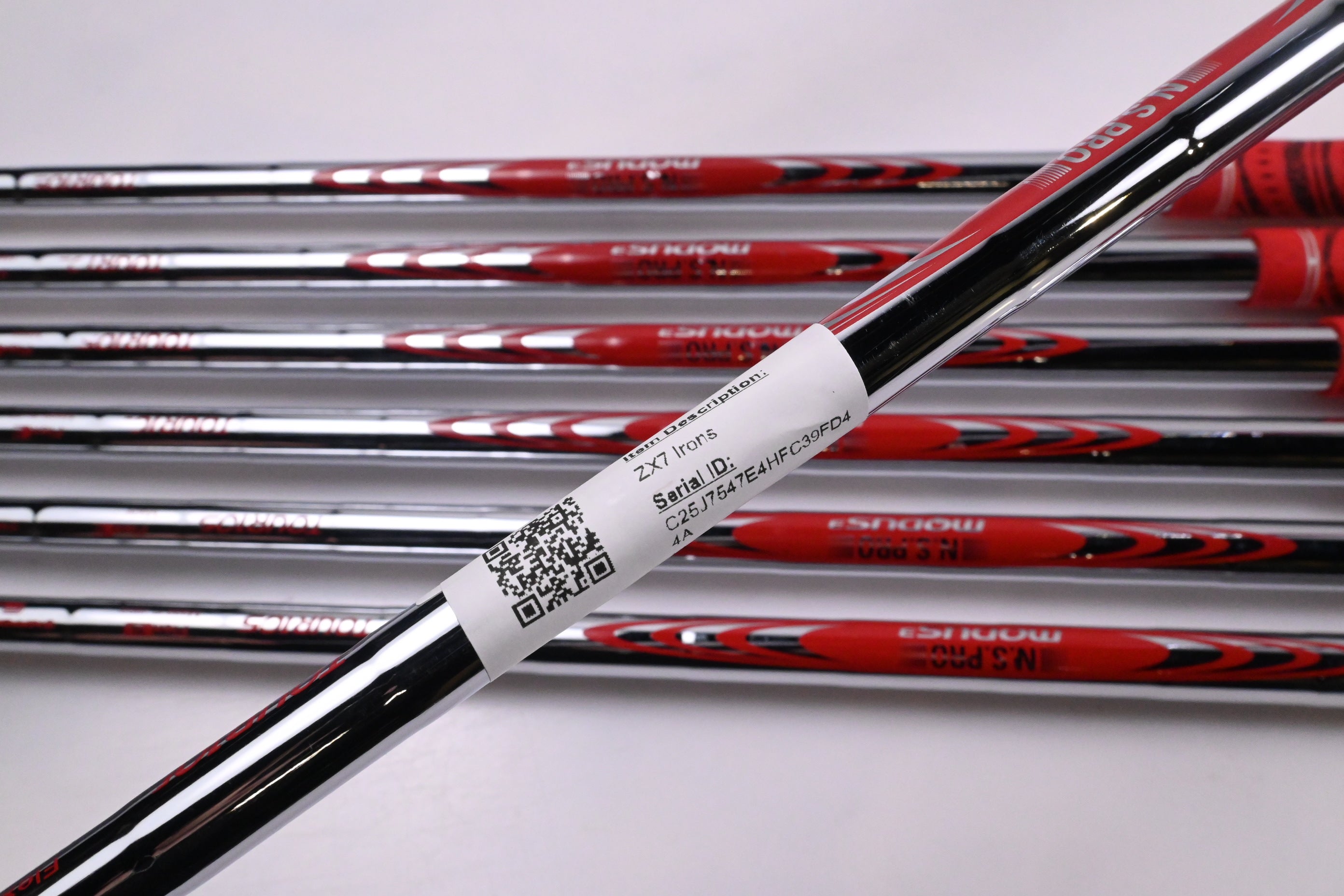 Srixon ZX7 Irons / 4-PW / Stiff Flex N.S.Pro Modus³ Tour 105 Shafts