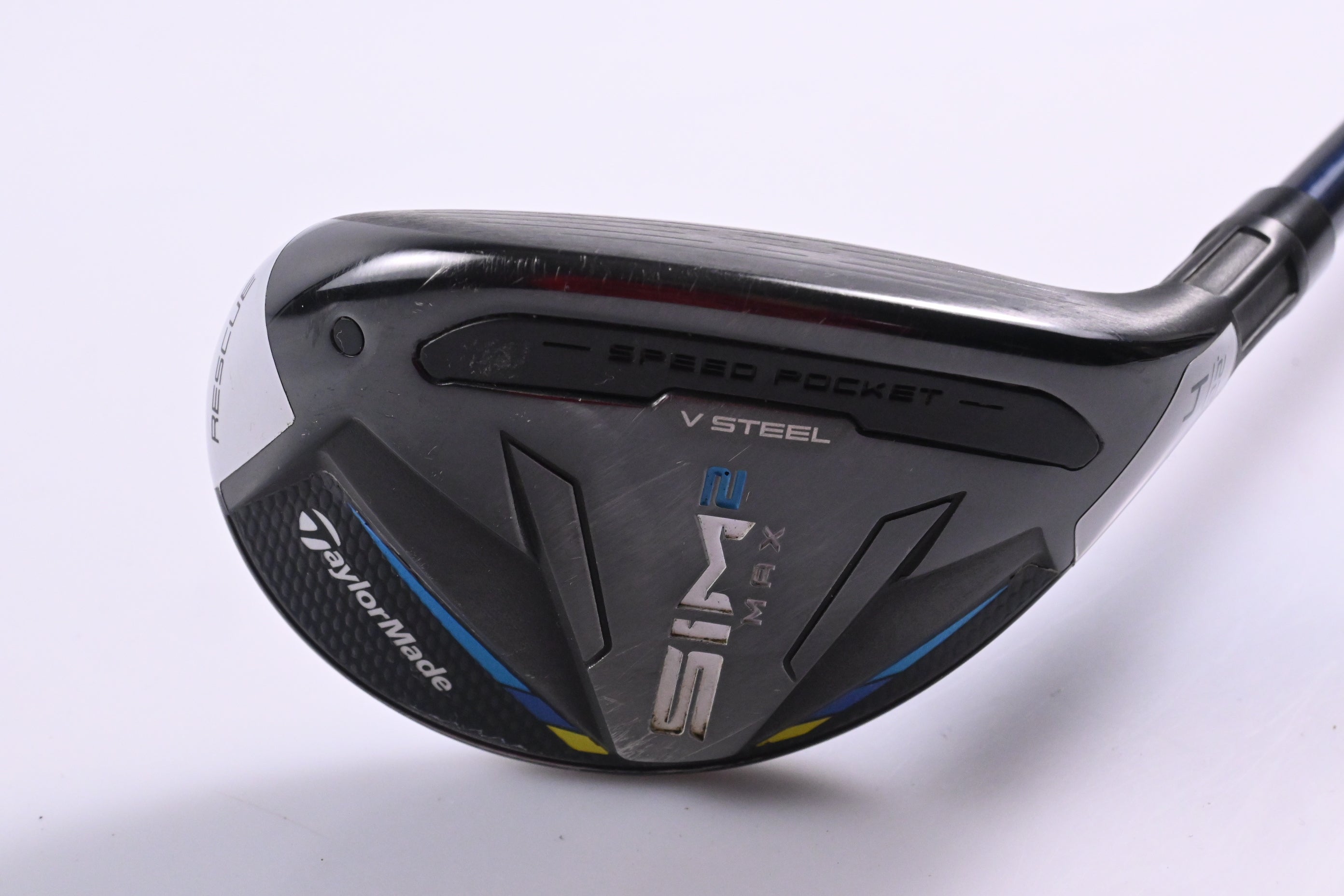Taylormade SIM2 Max #4 Hybrid / 22 Degree / Regular Flex Fujikura Ventus Blue 6