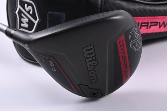 Left Hand Wilson Dynapower 2023 #5 Wood / 18 Degree / Ladies Flex EvenFlow 45