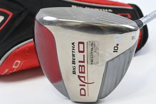 Callaway Big Bertha Diablo Driver / 10 Degree / Regular Flex Aldila DVS 65 Shaft