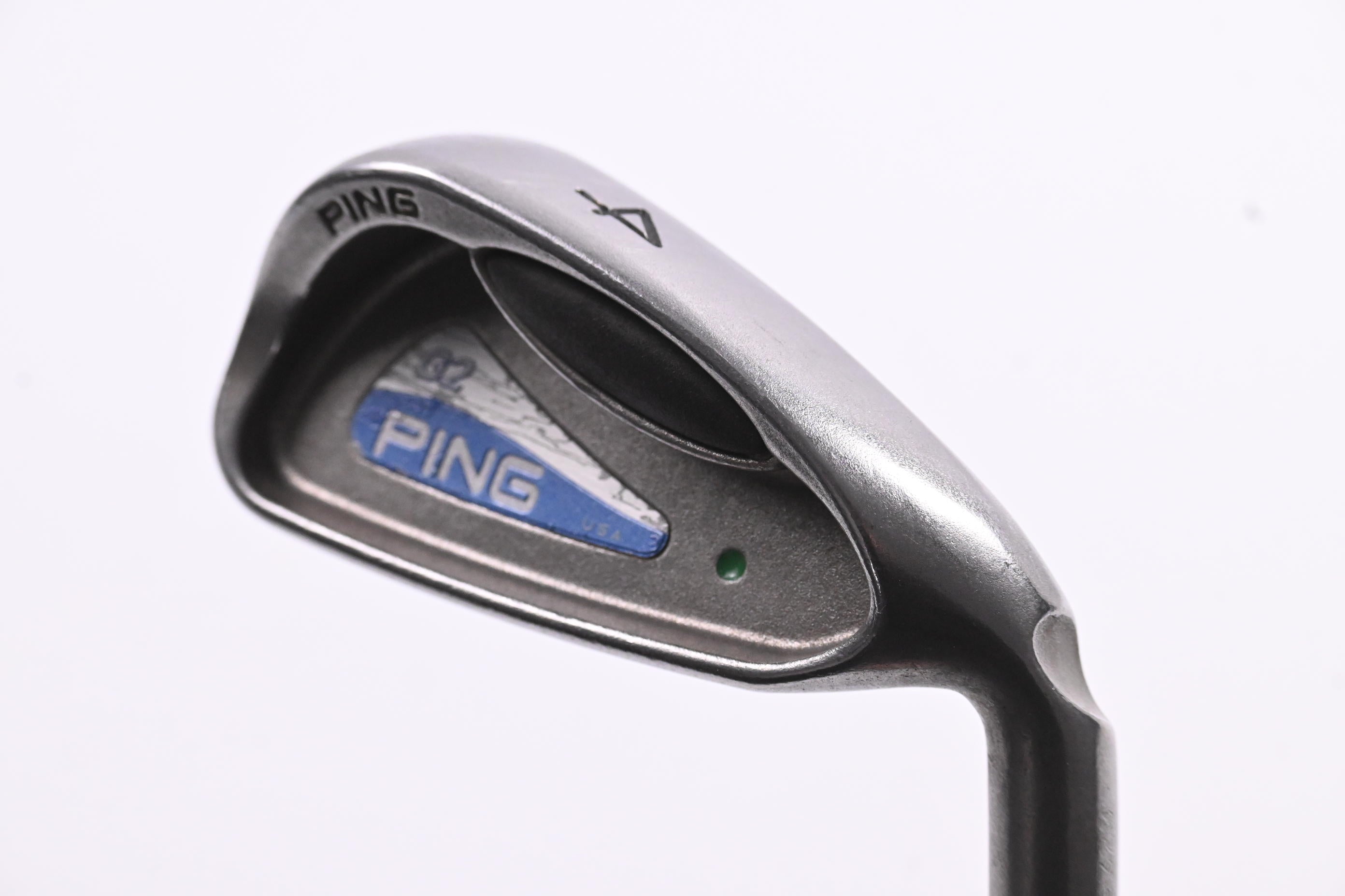 Ping G2 #4 Iron / 24 Degree / Green Dot / Stiff Flex Steel Shaft