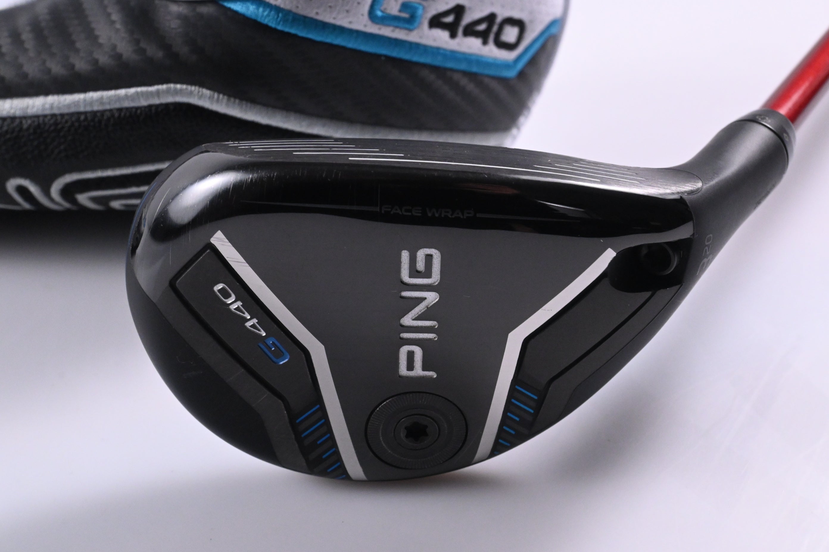 Ping G440 #3 Hybrid / 20 Degree / Stiff Flex Denali Red 80 Shaft