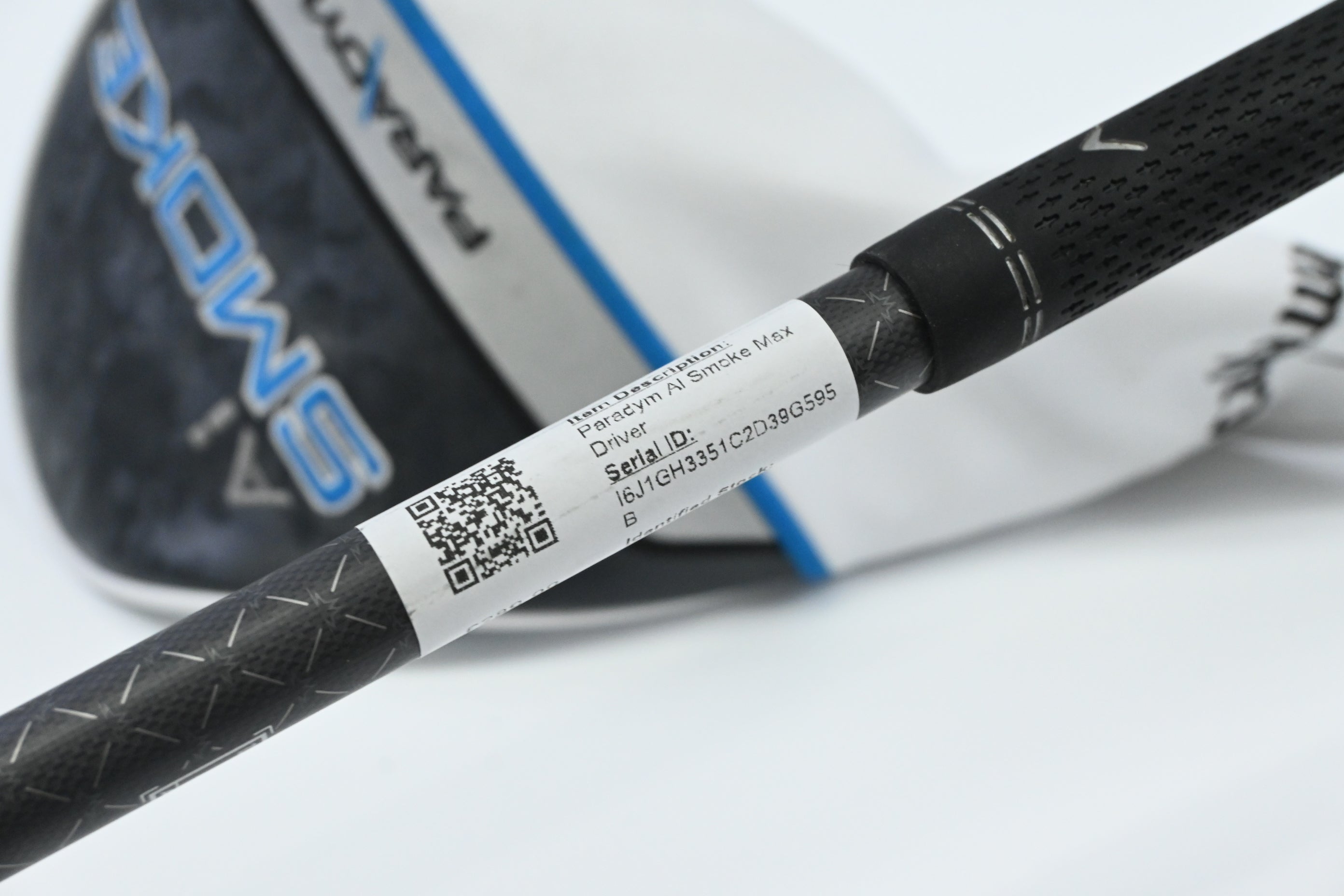 Callaway Paradym Ai Smoke Max Driver / 10.5 Degree / Regular Flex Tensei AV Blue