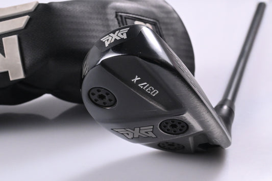 PXG 0317 X Gen4 #4 Hybrid / 22 Degree / Stiff Flex HZRDUS Smoke Black 80 Shaft