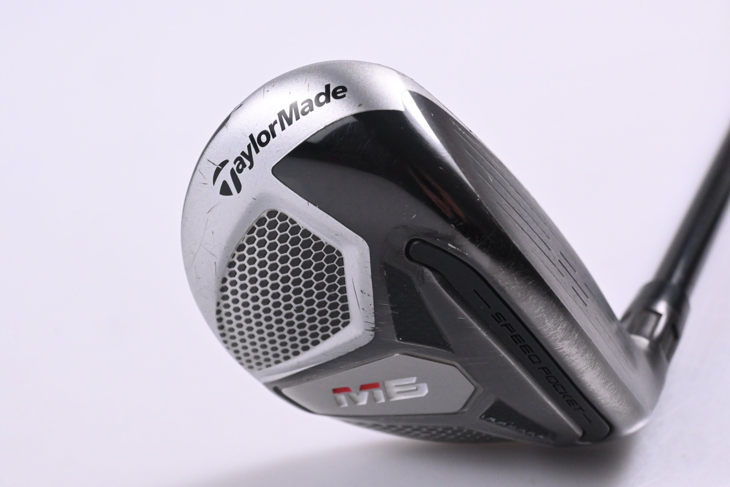 Taylormade M6 #3 Hybrid / 19 Degree / Regular Flex Fujikura Atmos Orange 6 Shaft