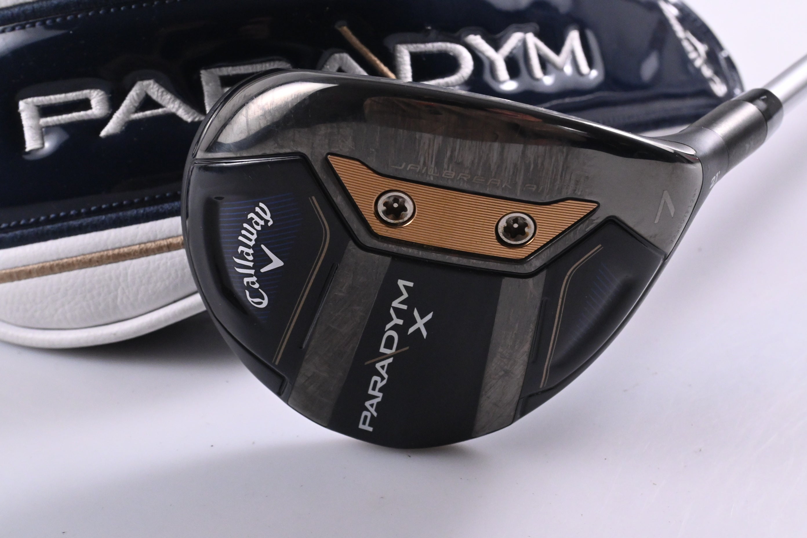 Callaway Paradym X #7 Wood / 21 Degree / Regular Flex Aldila Ascent Blue 50