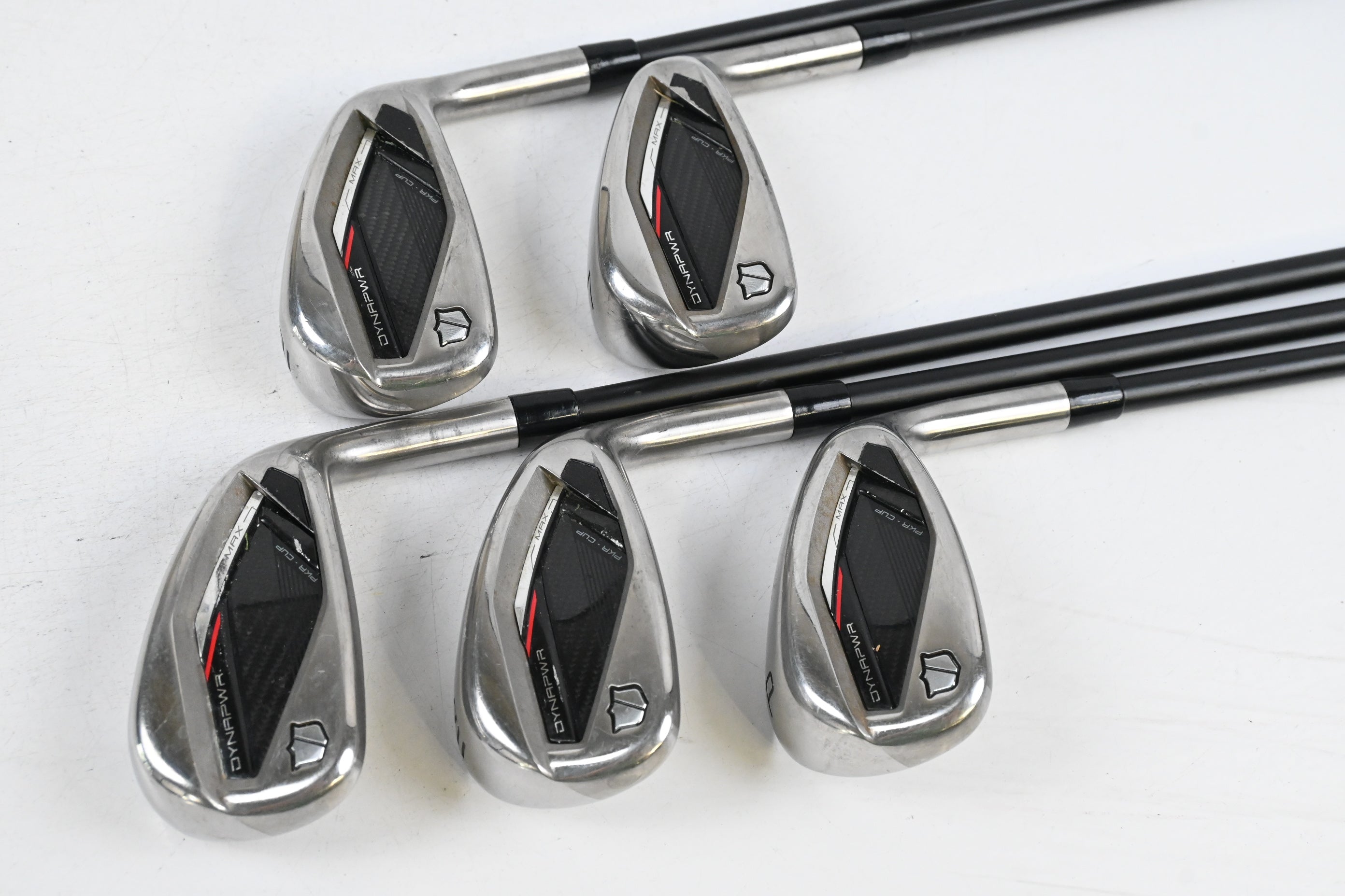 Wilson DYNAPWR Max 2025 Irons / 6-PW / Senior Flex KBS MAX 55 Shafts