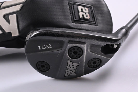 PXG 0317 X Gen4 #4 Hybrid / 22 Degree / Stiff Flex HZRDUS Smoke Black 80 Shaft