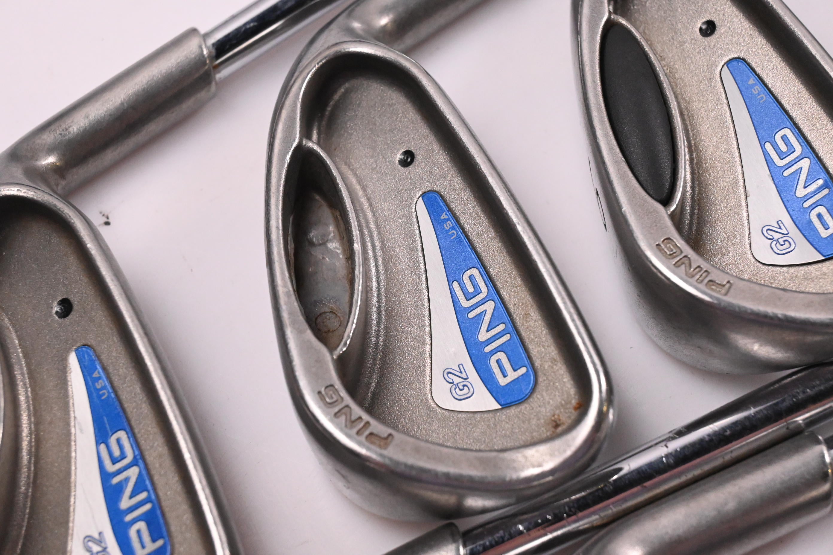 Ping G2 Irons / 4-PW+SW / Black Dot / Regular Flex Ping Steel Shafts