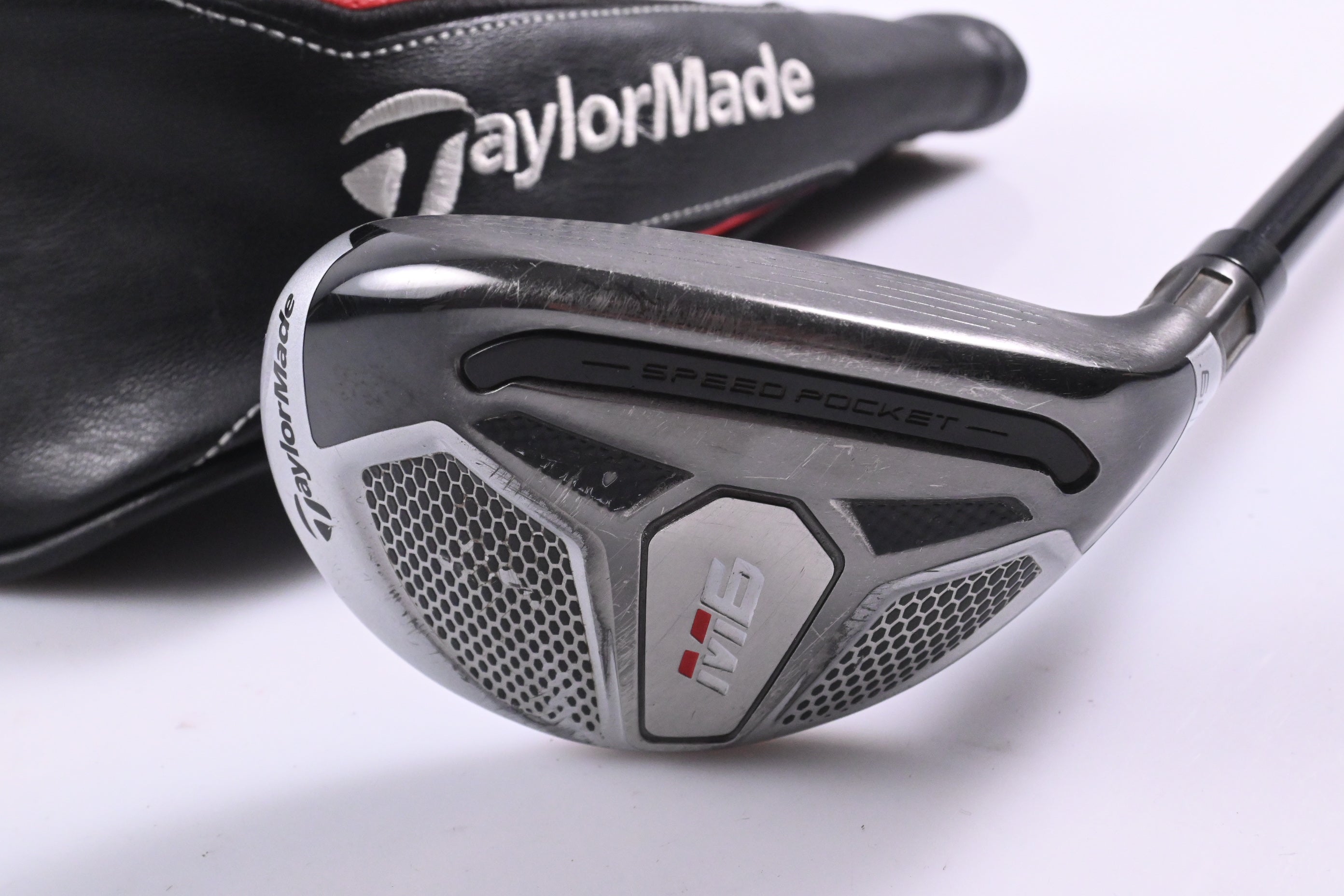 Taylormade M6 #3 Hybrid / 19 Degree / Regular Flex Fujikura Atmos Orange 6 Shaft