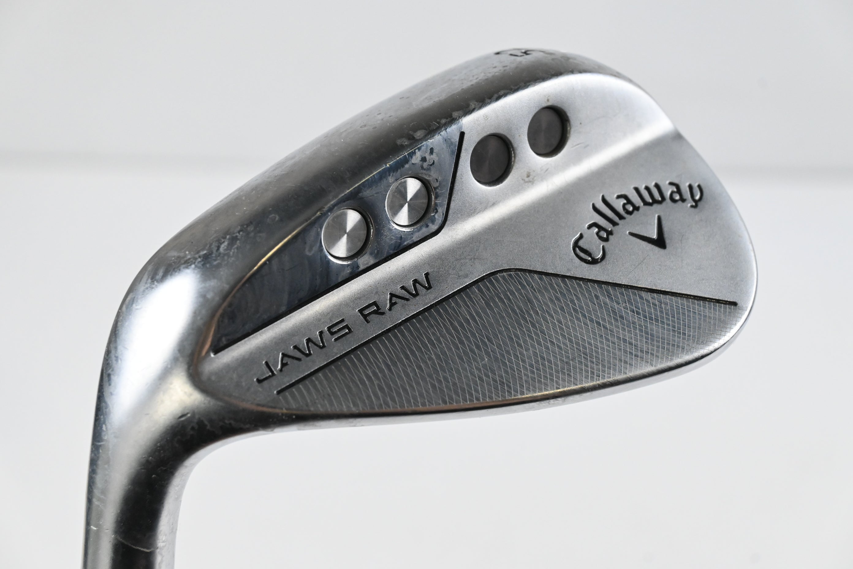 Left Hand Callaway Jaws Raw Gap Wedge / 52 Degree / Wedge Flex Dynamic Gold