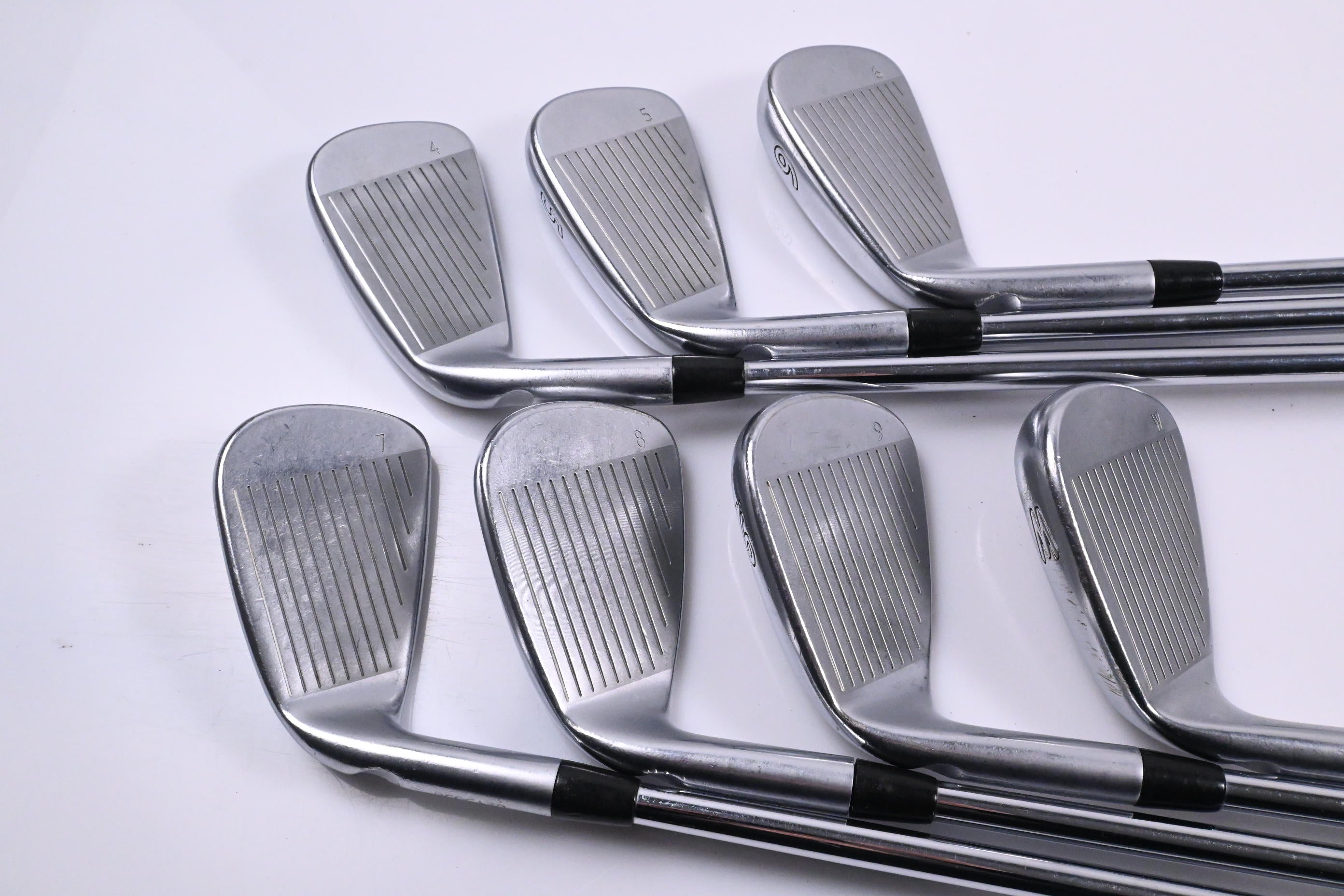 Ping i200 Irons / 4-PW / Red Dot / Regular Flex Ping AWT 2.0 Steel Shafts
