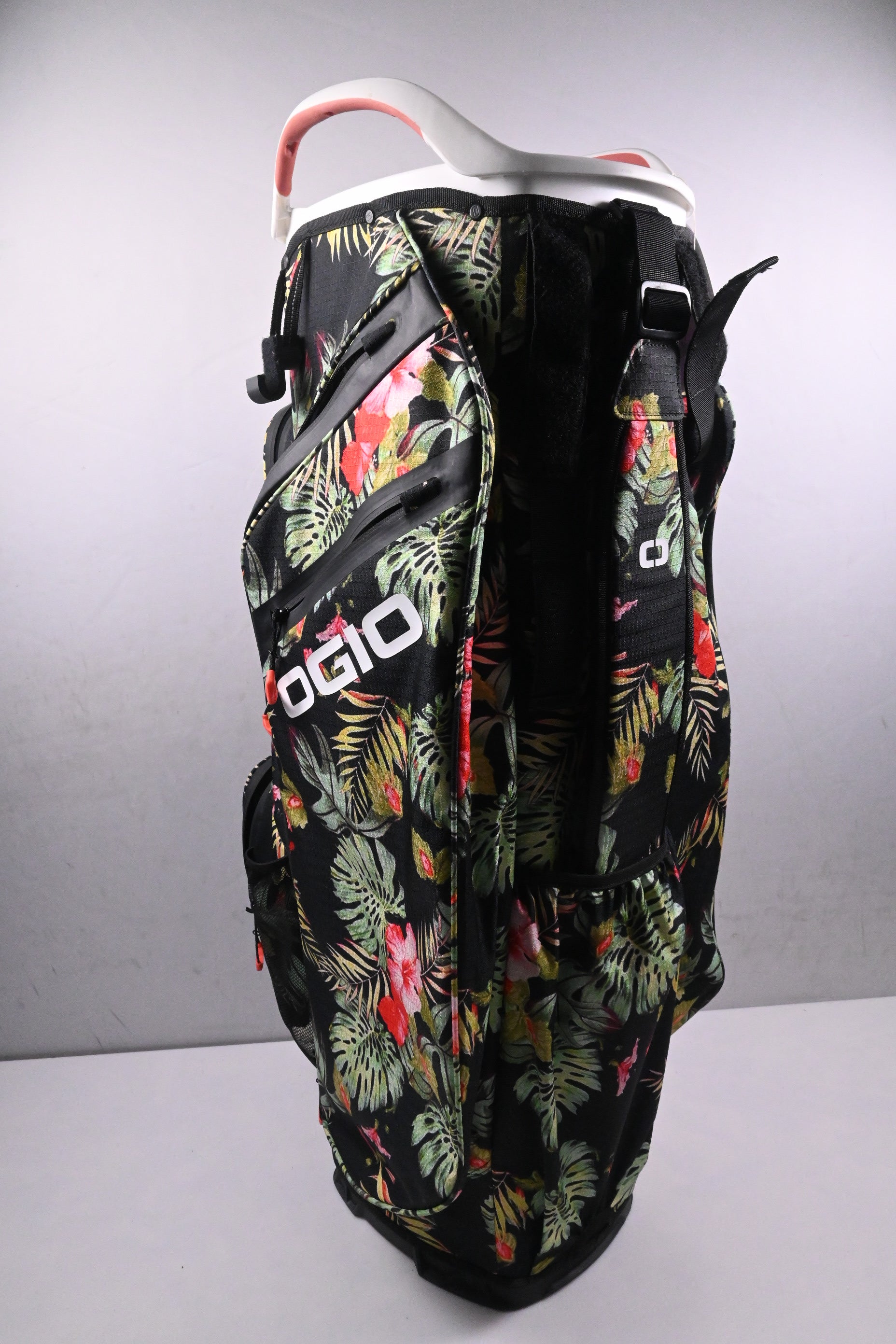 Ogio Silencer Cart Bag / 14-Way Divider / Black, Green