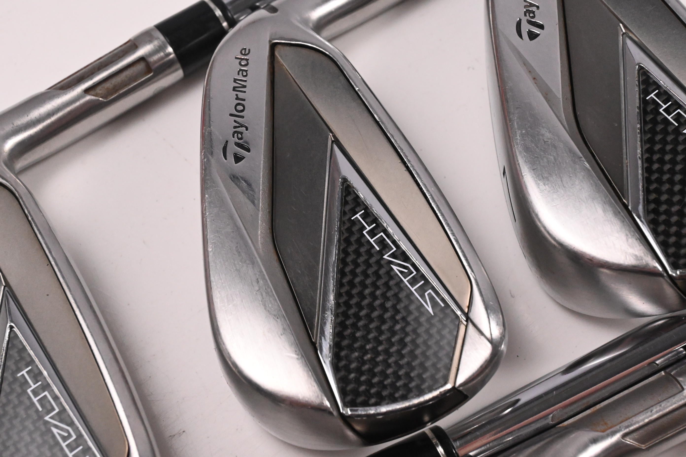 Taylormade Stealth Irons / 5-PW+AW / Regular Flex KBS MAX MT 85 Shafts