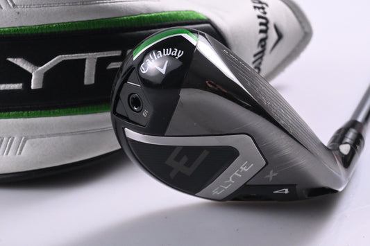 Callaway Elyte X #4 Hybrid / 21 Degree / Stiff Flex Denali Charcoal 70 Shaft