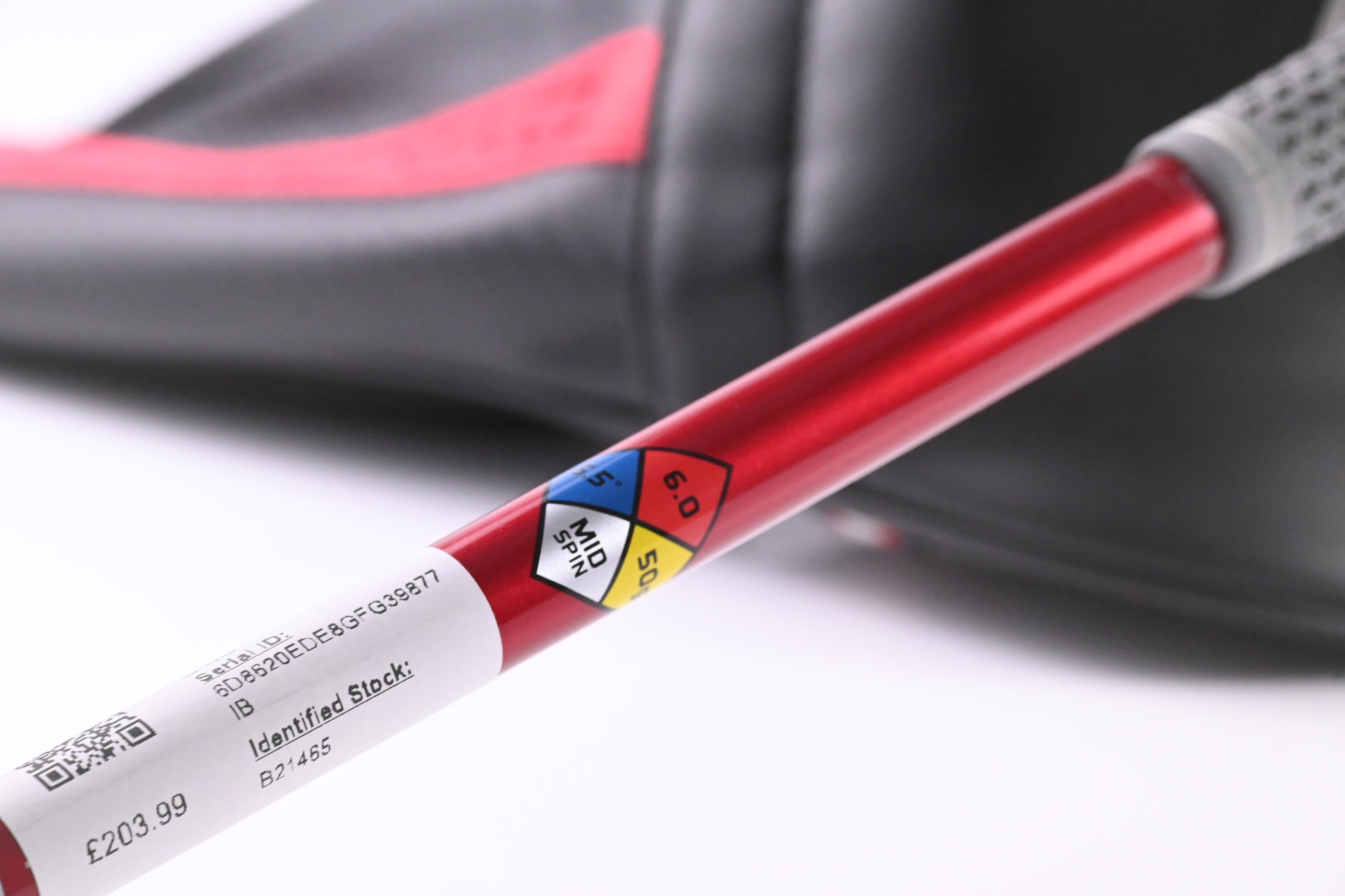 Wilson Dynapower Carbon 2023 Driver / 9 Degree / Stiff Flex HZRDUS Smoke Red RDX