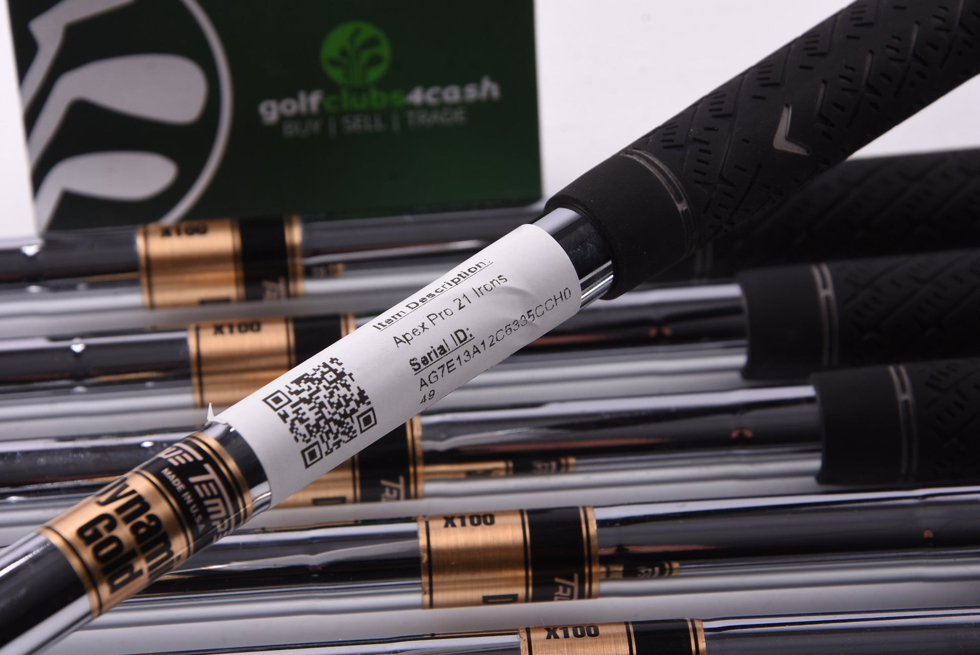 Callaway Apex Pro 21 Irons / 3-9 Iron / X-Flex Dynamic Gold X100 Shafts