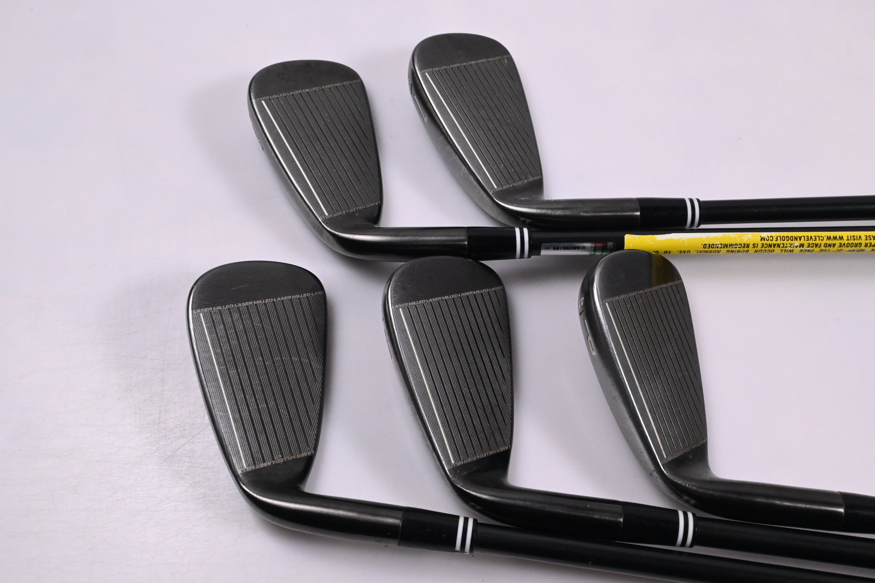 Cleveland CG16 Black Pearl Irons / 6-PW / Regular Flex ActionLite 55 Shafts