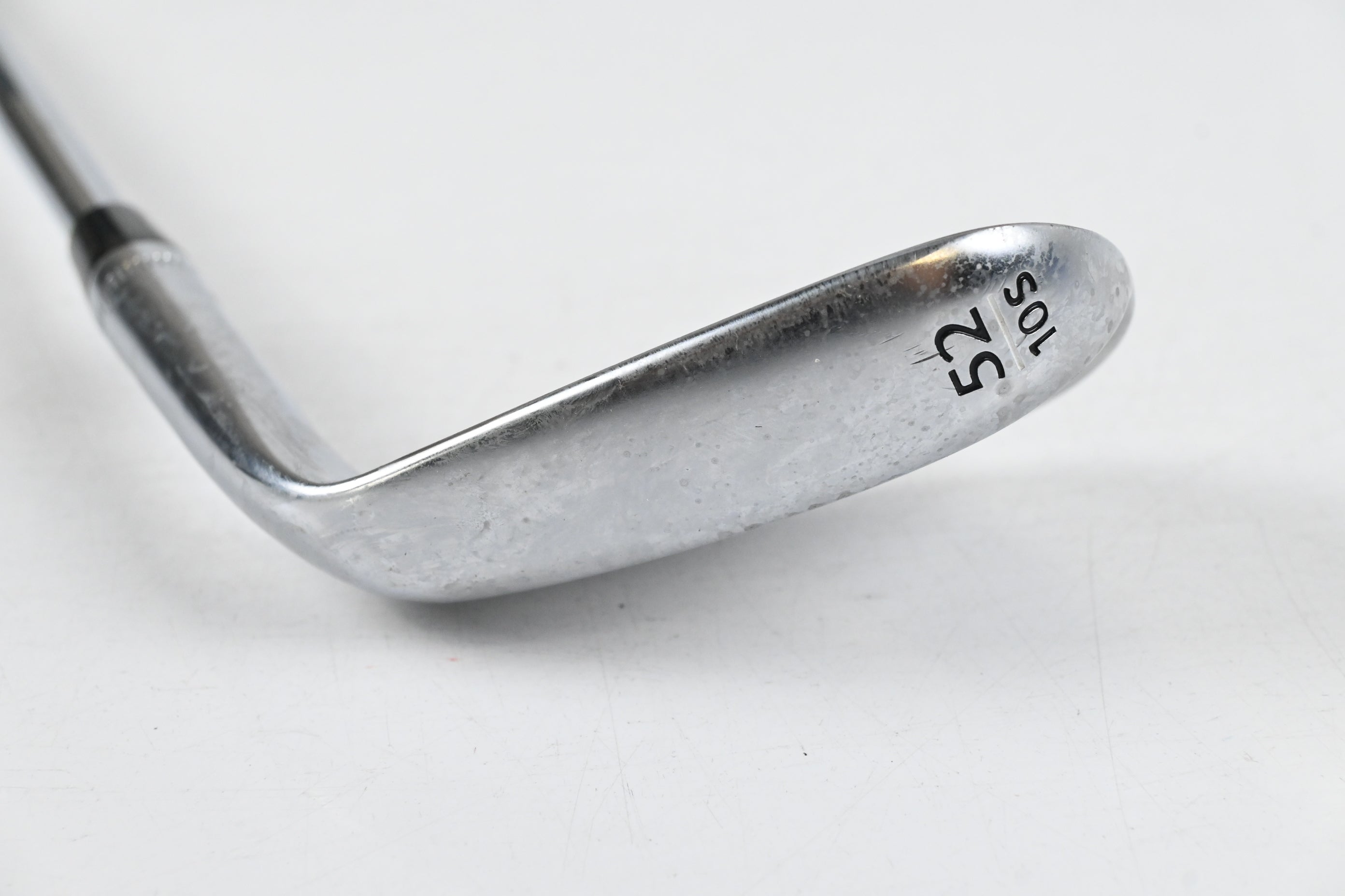 Left Hand Callaway Jaws Raw Gap Wedge / 52 Degree / Wedge Flex Dynamic Gold