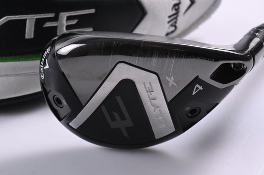 Callaway Elyte X #4 Hybrid / 21 Degree / Stiff Flex Denali Charcoal 70 Shaft