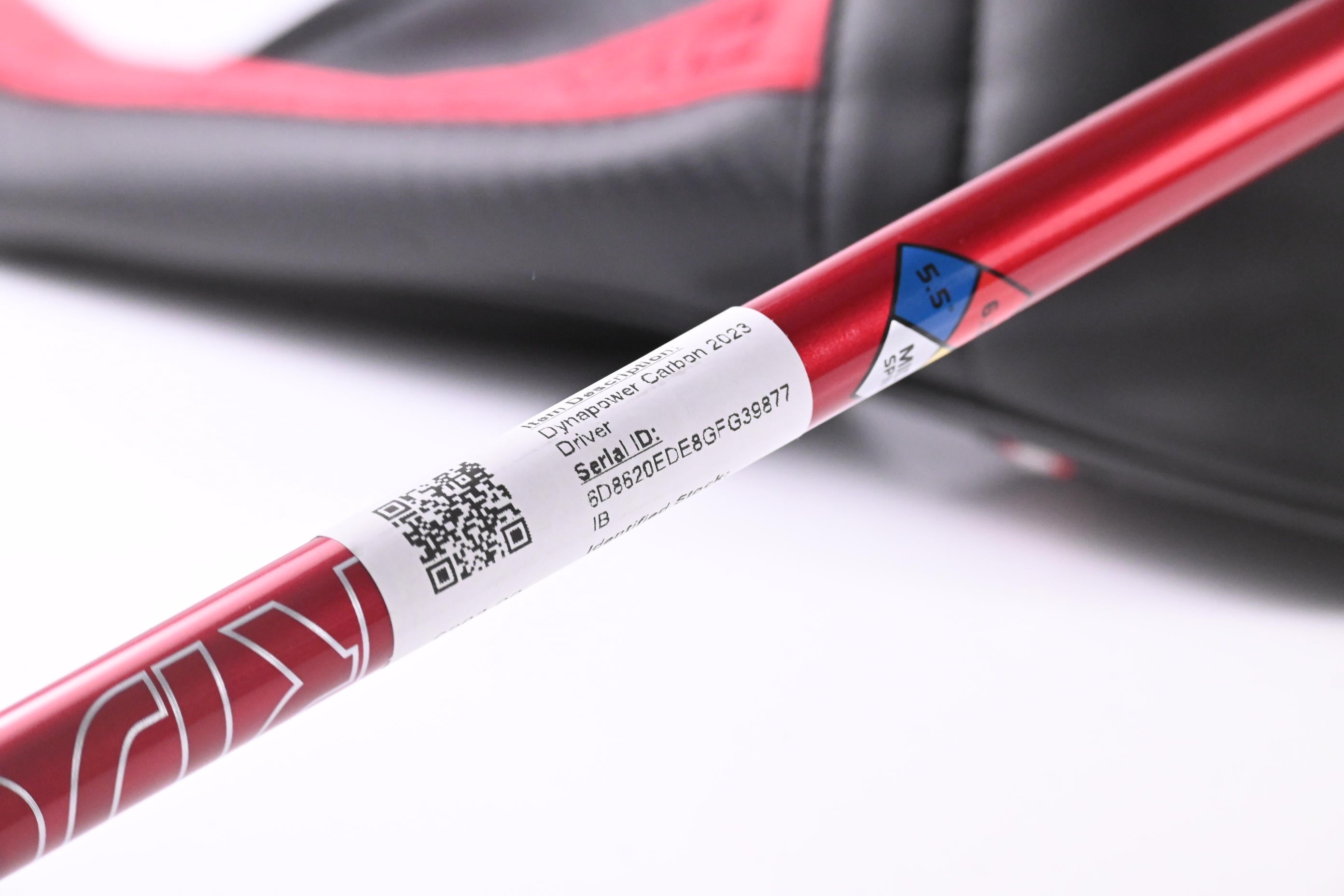 Wilson Dynapower Carbon 2023 Driver / 9 Degree / Stiff Flex HZRDUS Smoke Red RDX