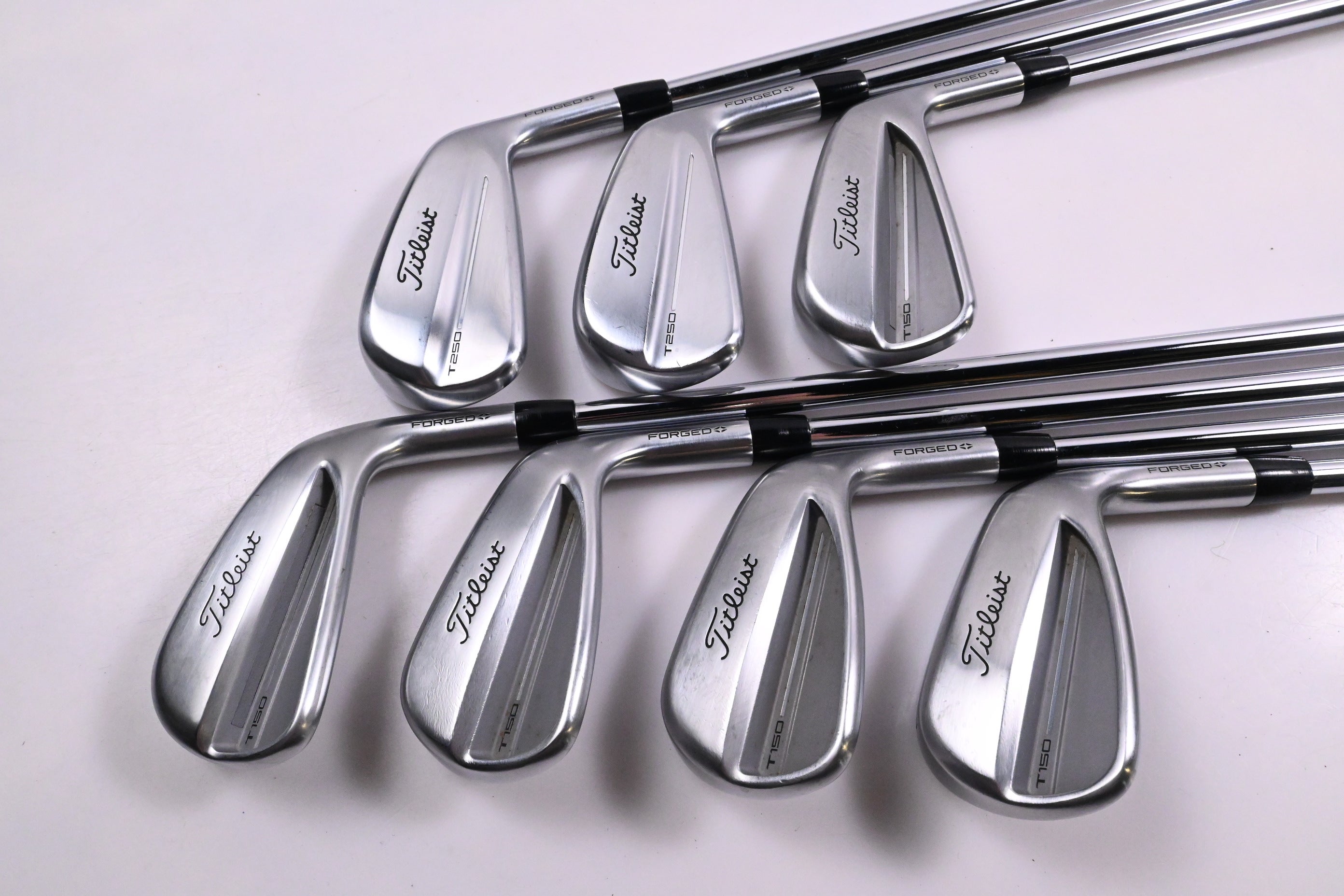 Titleist T250/T150 2025 Irons / 4-PW / Stiff Flex Project X LZ 120 Shafts