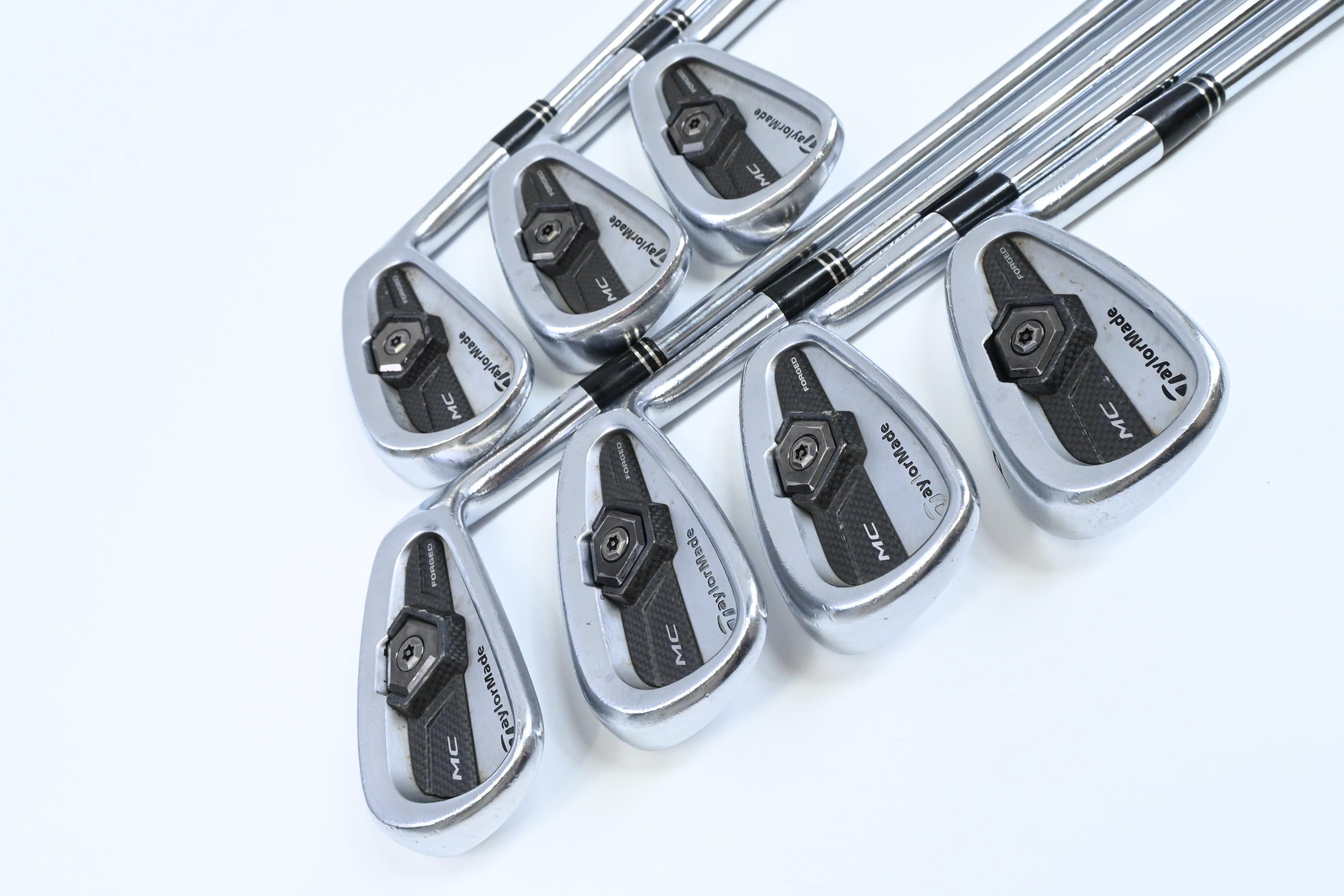 Taylormade Tour Preferred MC 2011 Irons / 4-PW / Stiff Flex Steel Shafts