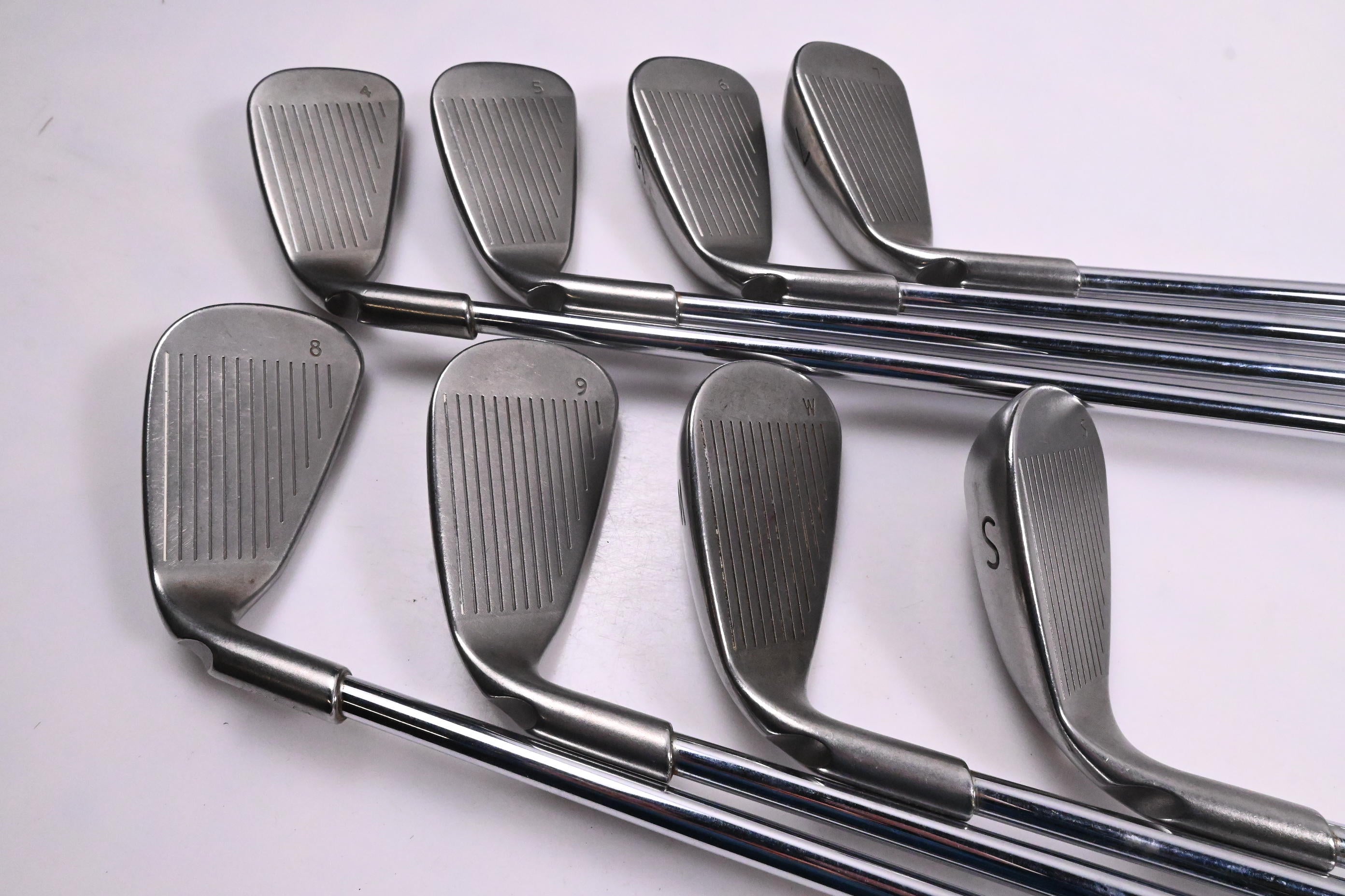 Ping G10 Irons / 4-PW+SW / Green Dot / Stiff Flex Steel Shafts