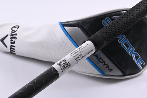 Callaway Paradym Ai Smoke Max #3 Wood / 15 Degree / Stiff Flex Tensei AV Blue 75