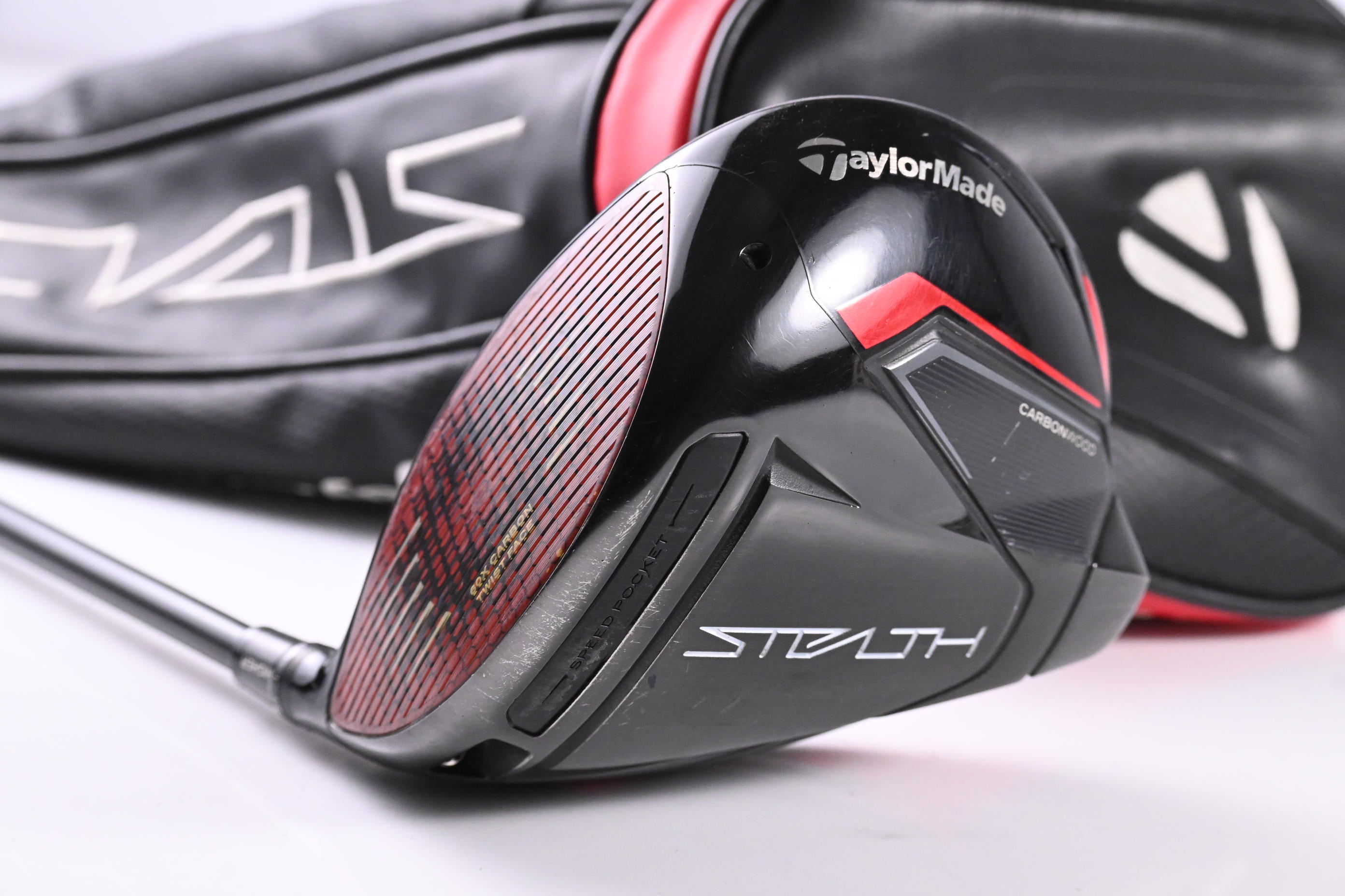 Left Hand Taylormade Stealth Driver / 10.5 Degree / Stiff Flex Ventus Red 5
