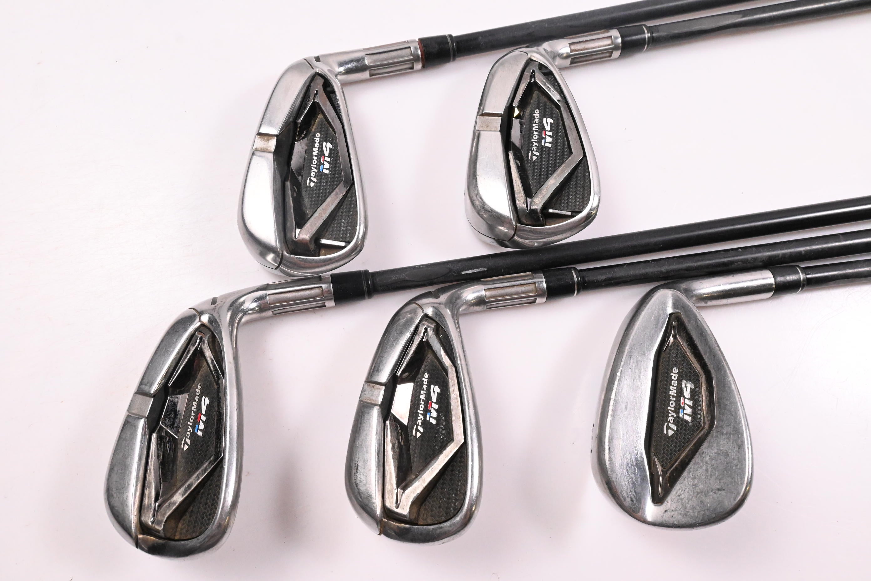 Taylormade M4 Irons / 7-PW+SW / Regular Flex Fujikura Atmos Red 6 Shafts