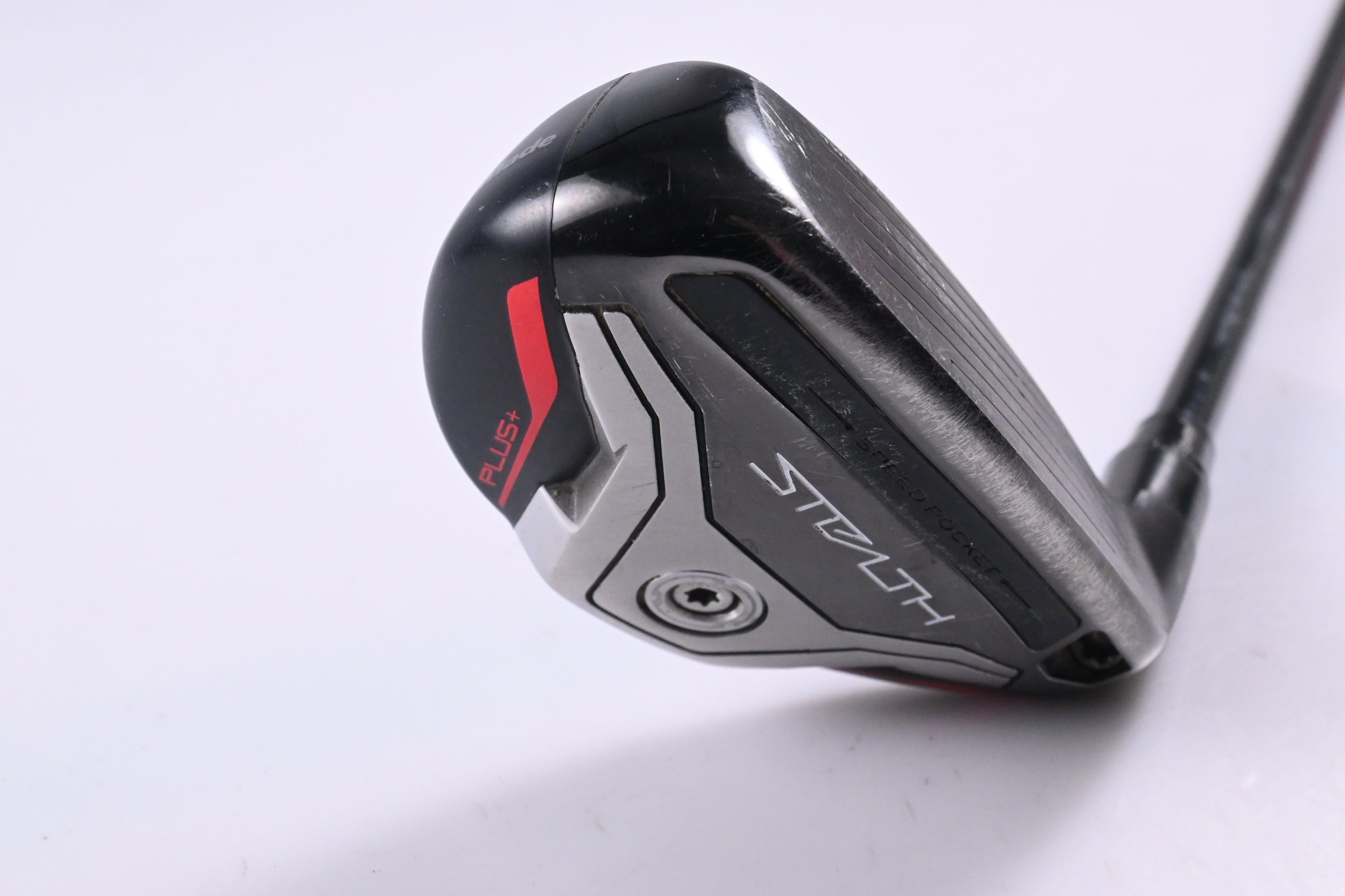 Taylormade Stealth Plus #2 Hybrid / 17 Degree / Stiff Flex HZRDUS Smoke Black 80