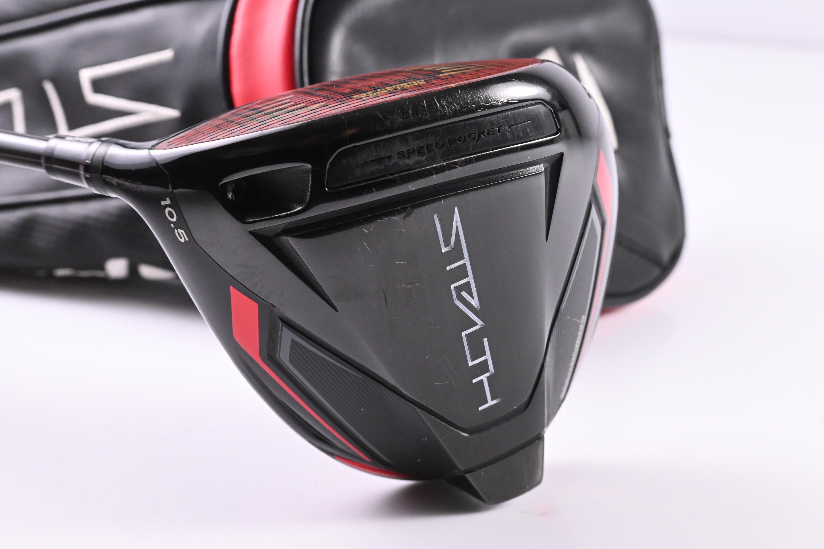 Left Hand Taylormade Stealth Driver / 10.5 Degree / Stiff Flex Ventus Red 5