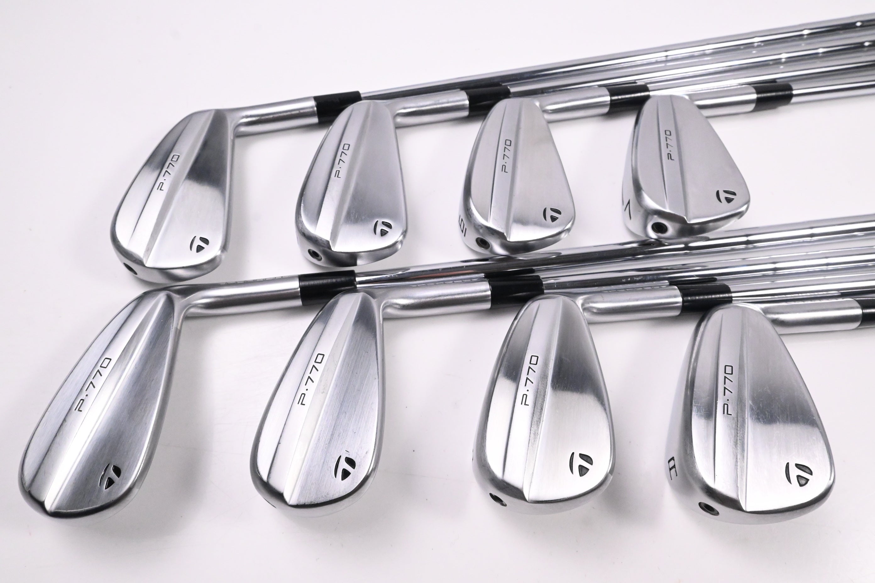 Taylormade P770 2024 Irons / 4-PW+AW / Stiff Flex KBS Tour Shafts