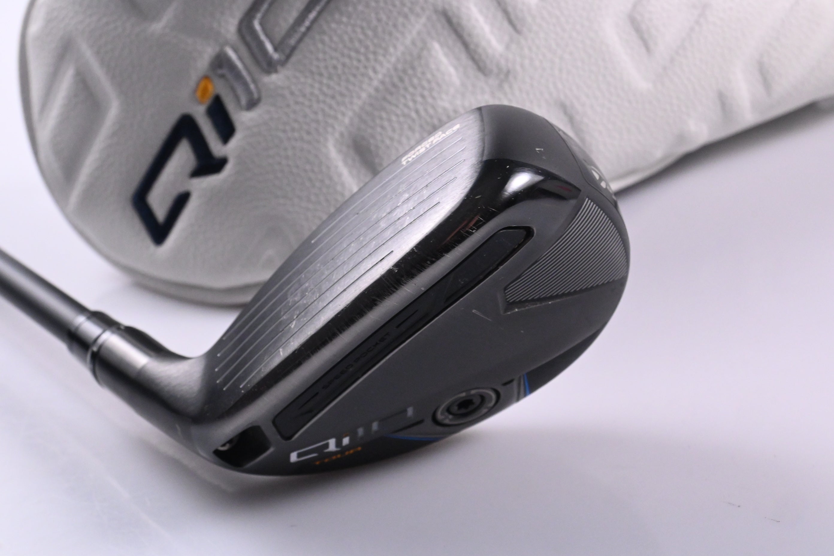 Left Hand Taylormade Qi10 Tour #3 Hybrid / 19.5 Degree / Stiff Flex Tensei AV