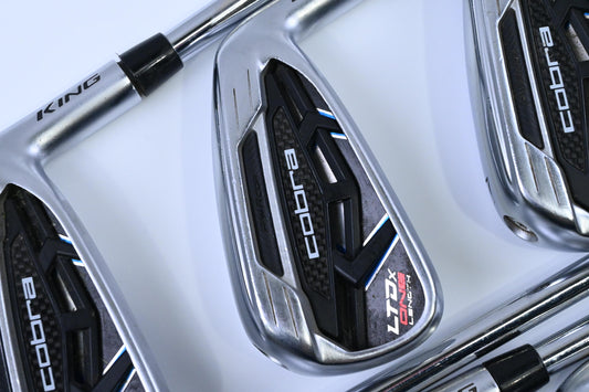 Cobra LTDx One Length Irons / 5-PW+GW / Regular Flex KBS Tour 80 Shafts