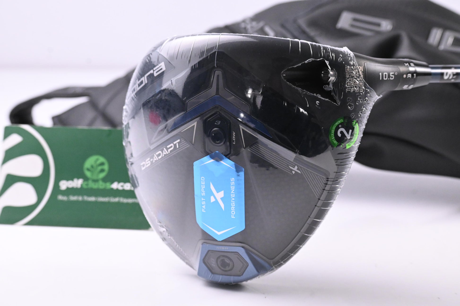 Cobra DS-Adapt X Driver / 10.5 Degree / Stiff Flex Denali Blue 60 Shaft