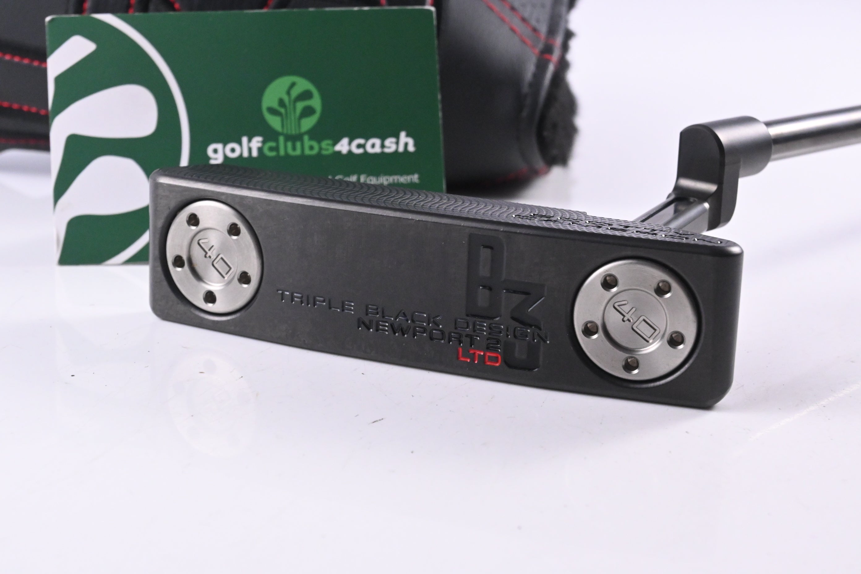 Scotty Cameron B3 Triple Black Design Newport 2 LTD Putter / 33 Inch