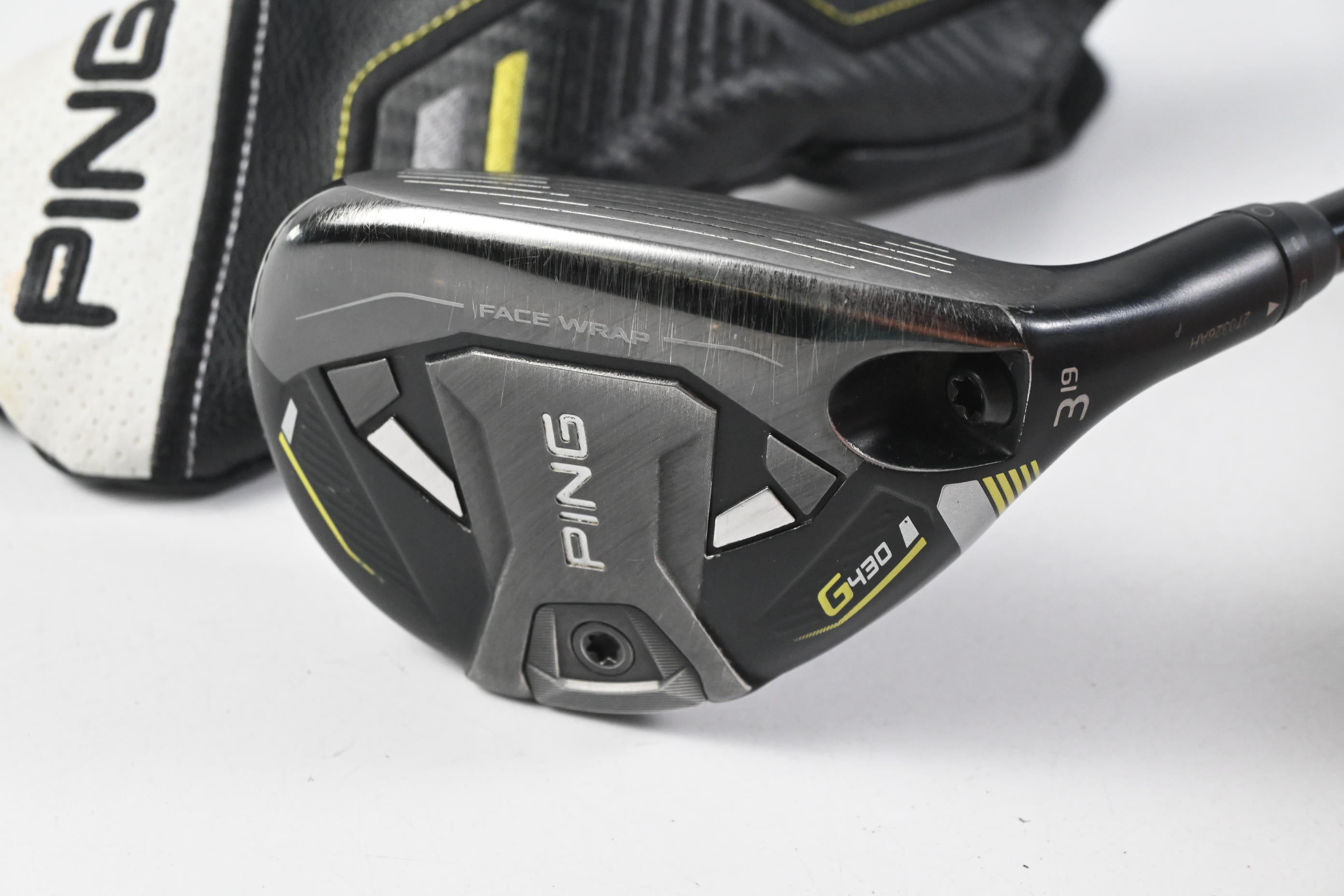 Ping G430 #3 Hybrid / 19 Degree / Stiff Flex HZRDUS Smoke Red RDX 80 Shaft