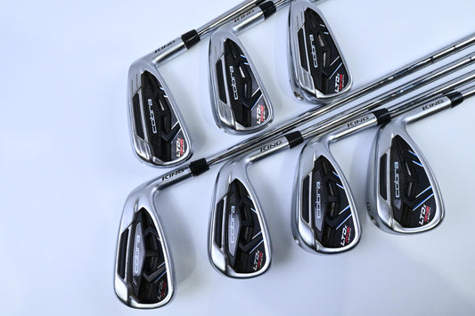 Cobra LTDx One Length Irons / 5-PW+GW / Regular Flex KBS Tour 80 Shafts